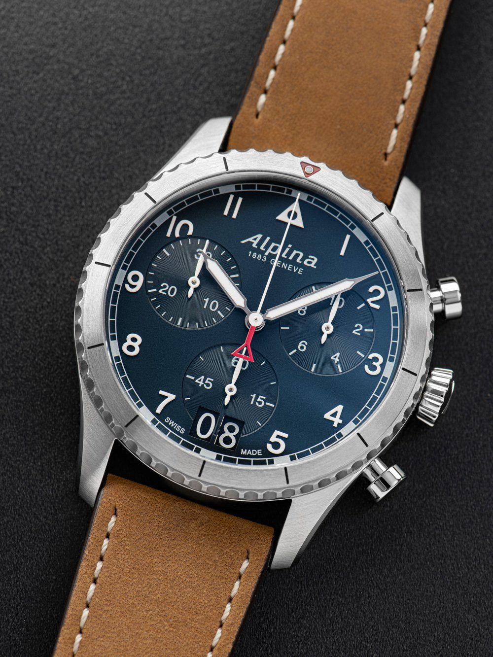 Alpina Quarzuhr Alpina AL-372NW4S26 Startimer Pilot Chronograph Herrenuhr 41mm Alpina AL-372NW4S26 Startimer Pilot Chronograph Herrenuhr 41mm