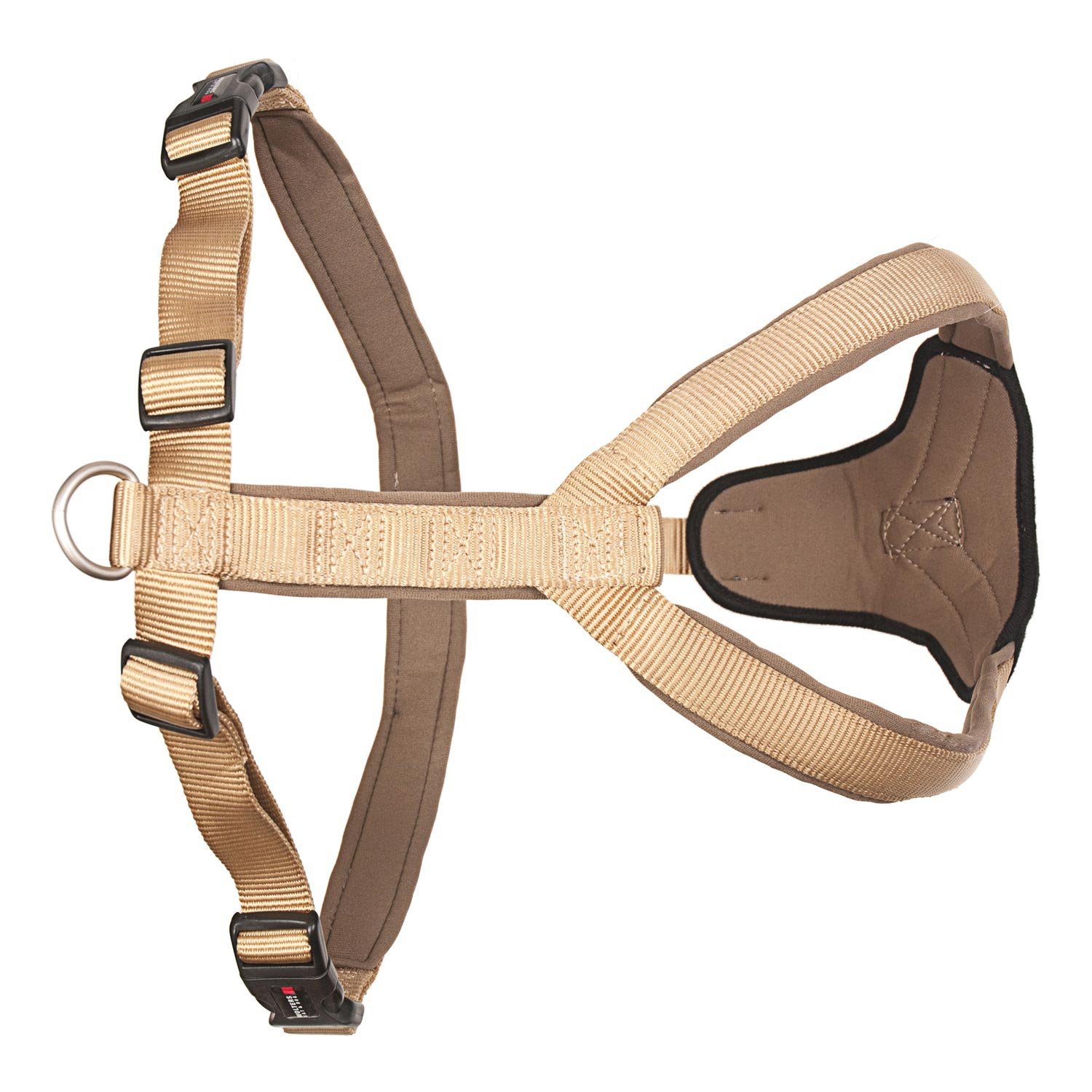 Wolters Hunde-Geschirr Geschirr Professional Comfort, 40-45cm x 25mm, sand/braun, 40-45cm x 25mm - sand/braun