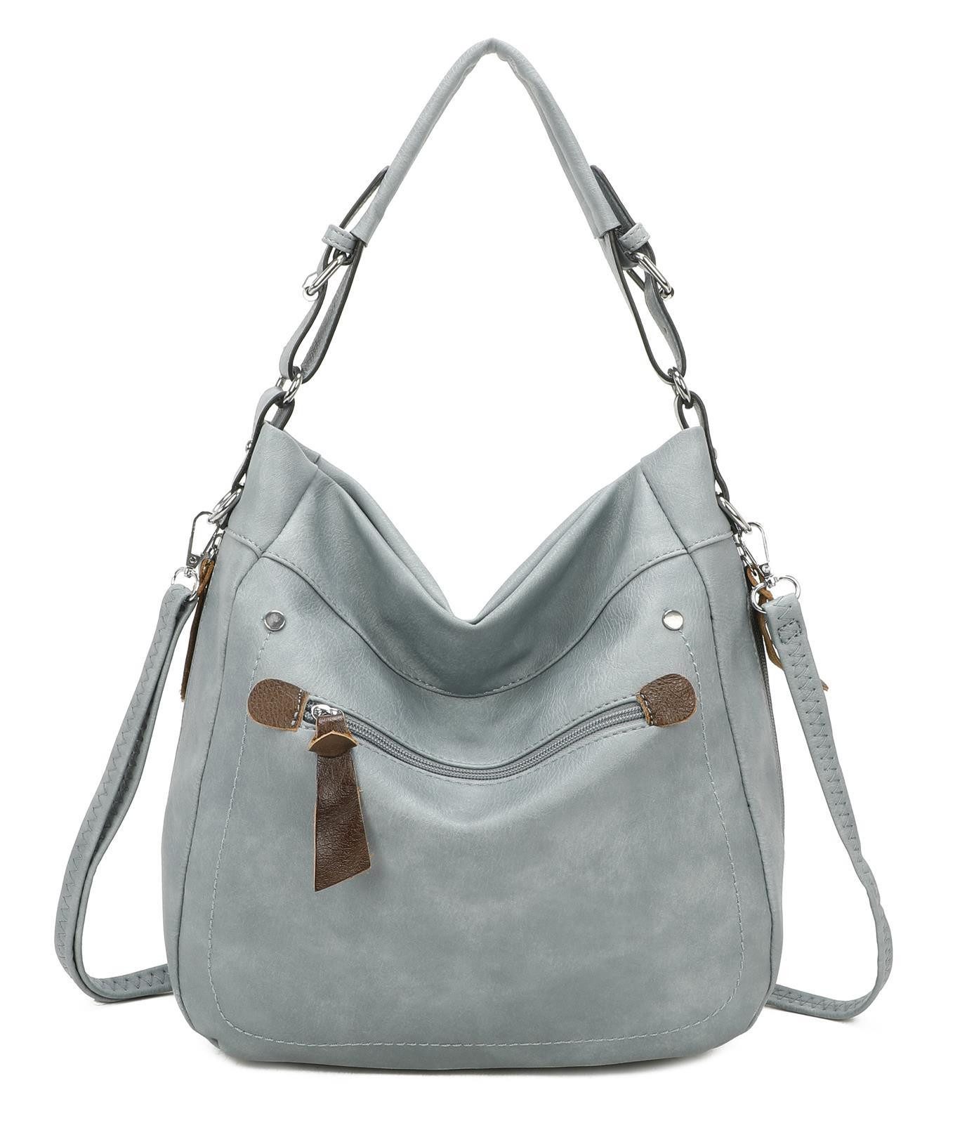 Schultertasche Damen Tasche Shopper Hobo-Bag Handtasche CrossOver
