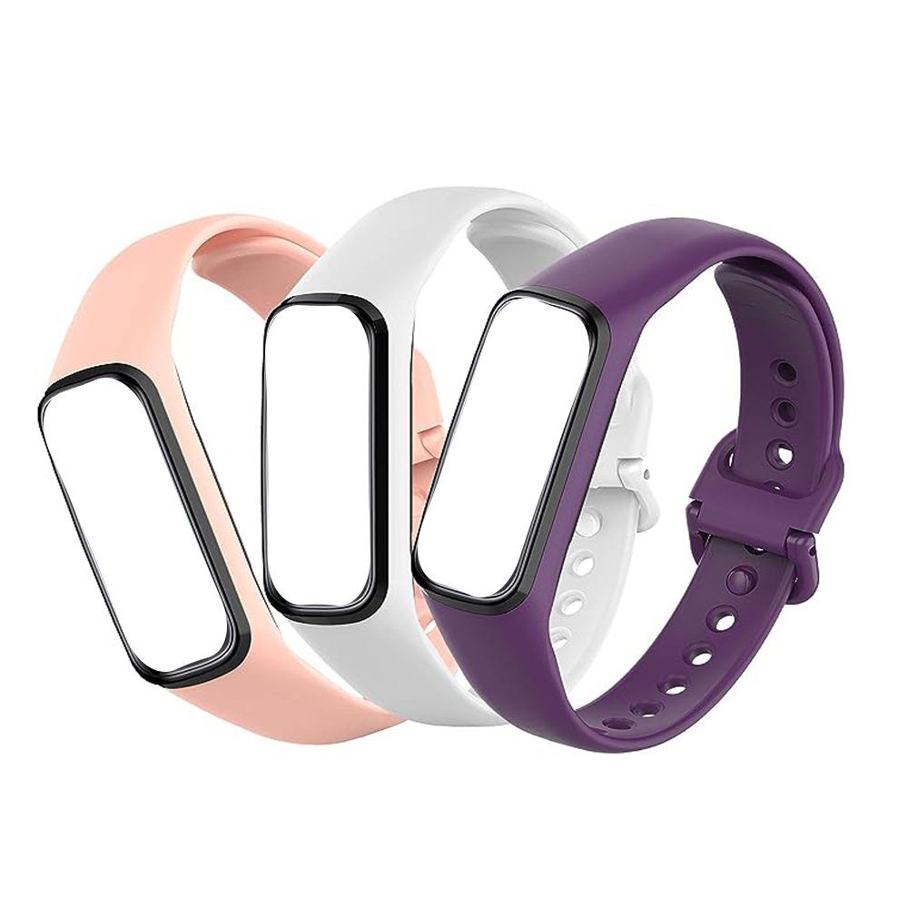 Uhrenarmband Uhrenarmband FELIXLEO Kompatibel Sport Galaxy Armband 3Stück Fit 2 Samsung mit