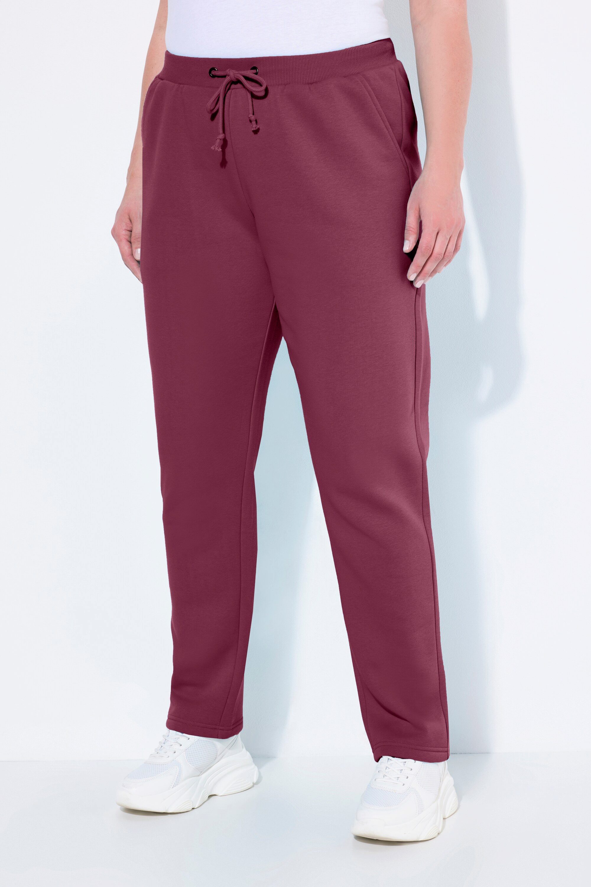 Ulla Popken Jogginghose Sweathose kuschelweiche Innenseite Elastikbund günstig online kaufen