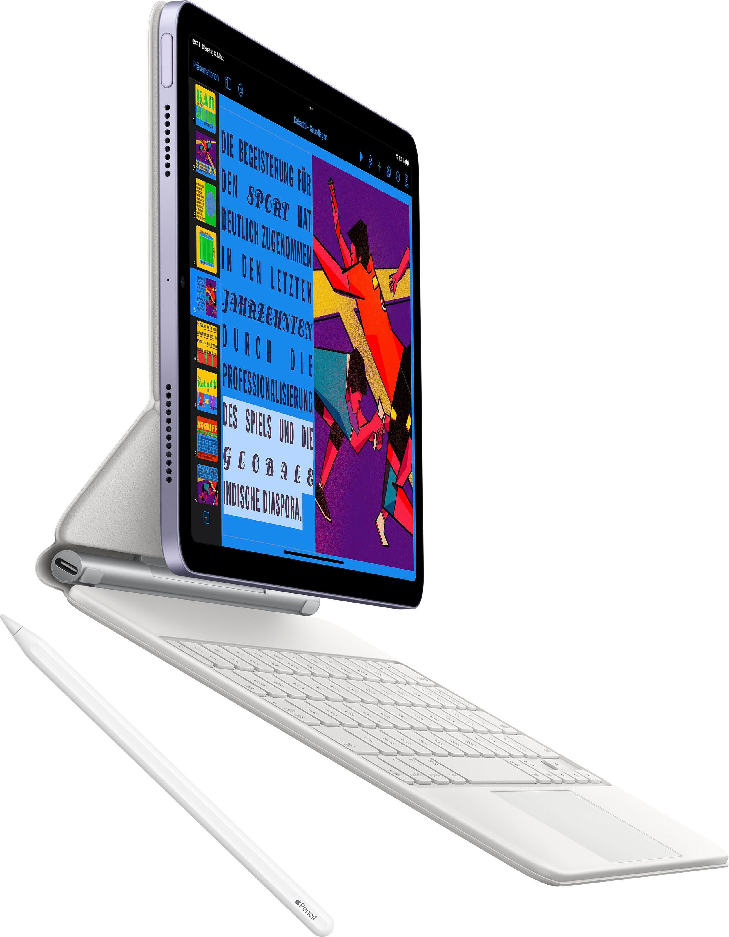 iPad 64 iPadOS) Air GB, (10,9", (2022) Apple starlight Tablet