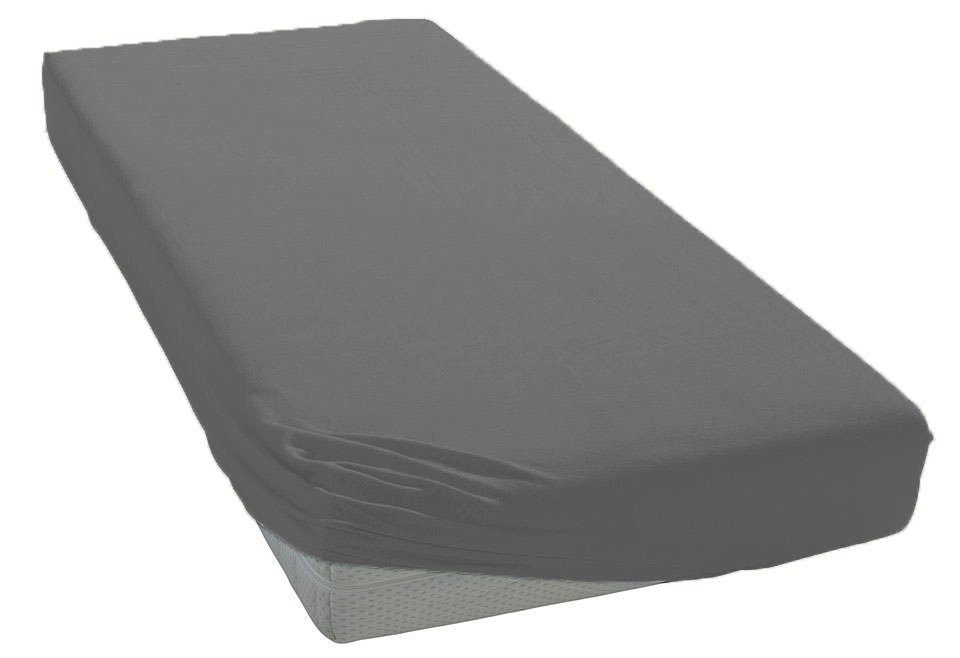 bellana Spannbettlaken bellana Frottier, Frottee, Gummizug: rundum, (1 Stück), weich und angenehm zur Haut