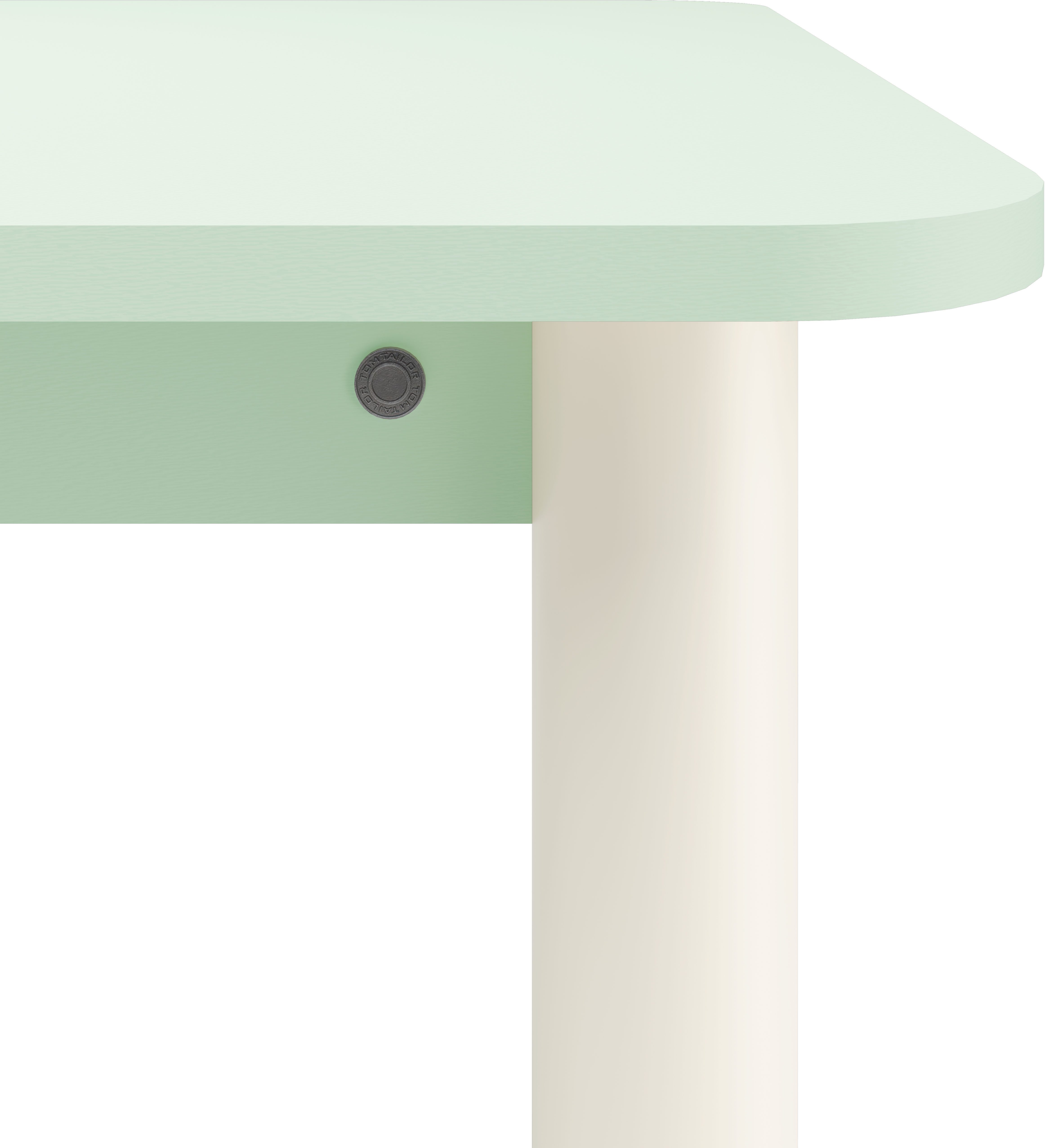 TOM TAILOR HOME Esstisch COLOR TABLE (1-St), Esstisch, 4-Fuß, 3 Größen, 3 Dekorfarben, 4 Fußfarben, ABS-Kante