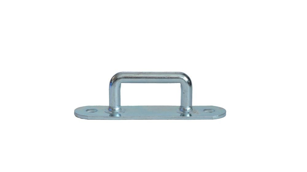 Miederhoff Anhänger 10x - Bügel-/ Riemenkrampen - 36x23 mm - Planenhaken - Stahl verzinkt