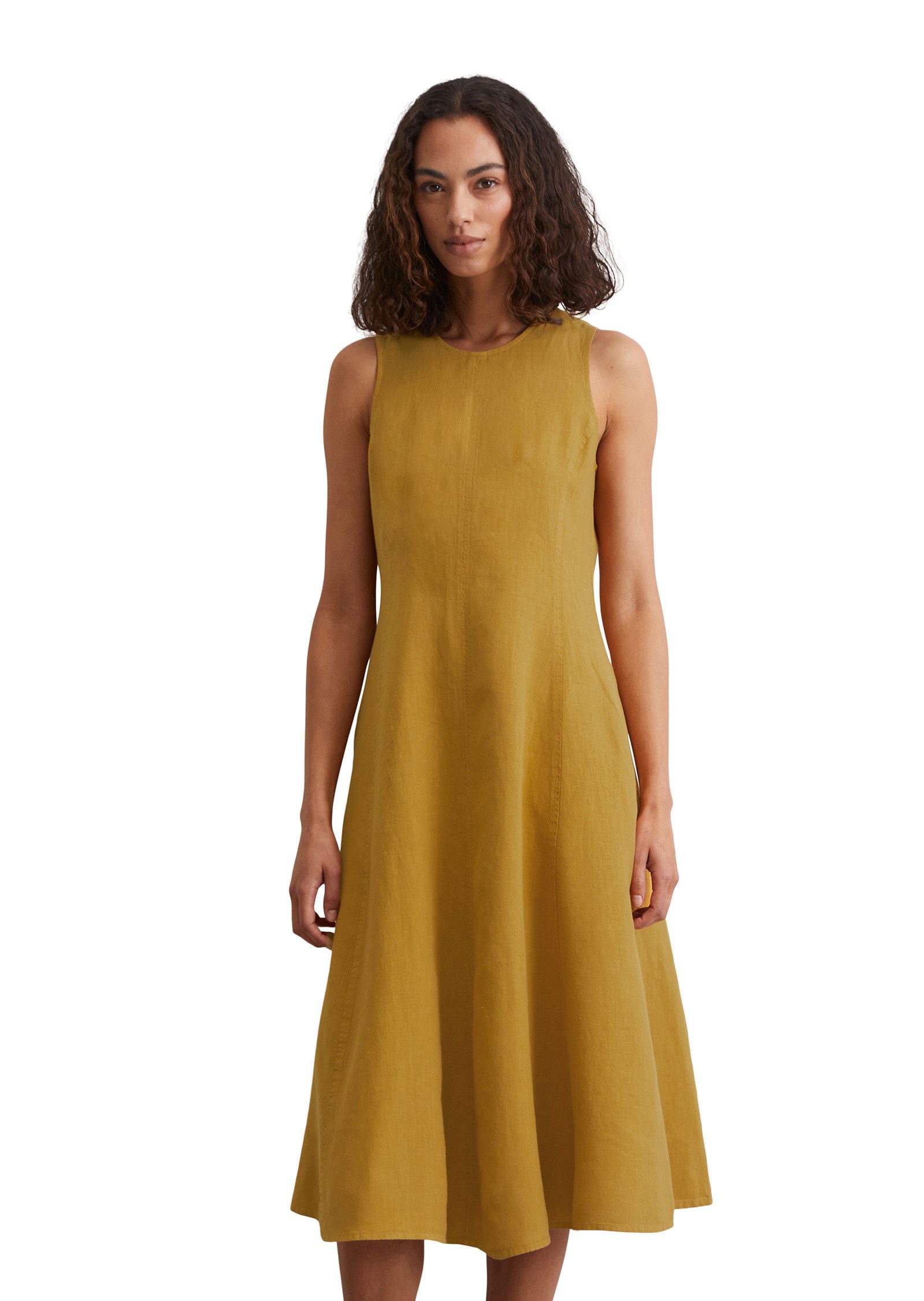 Midikleid in A-Linie geschnitten