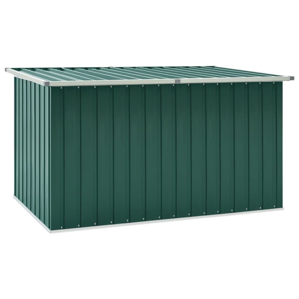 vidaXL Gartenbox aus Stahl (verzinkt) in Grün (B/H/T: 171x93x99 cm)