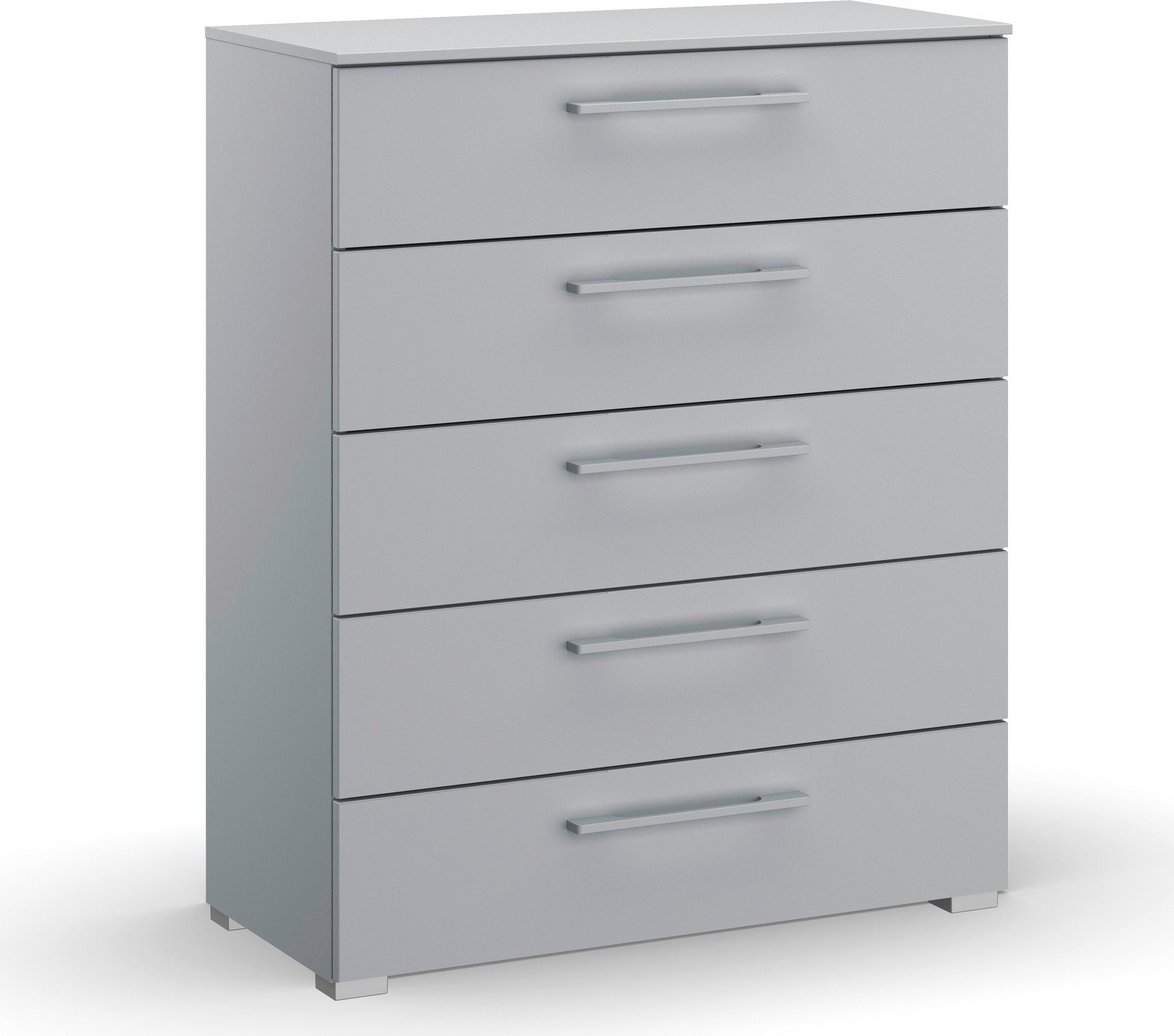 rauch Schubkastenkommode Skat Pure Kommode Sideboard Wäscheschrank, mit 5 Schubladen in puristischem Design