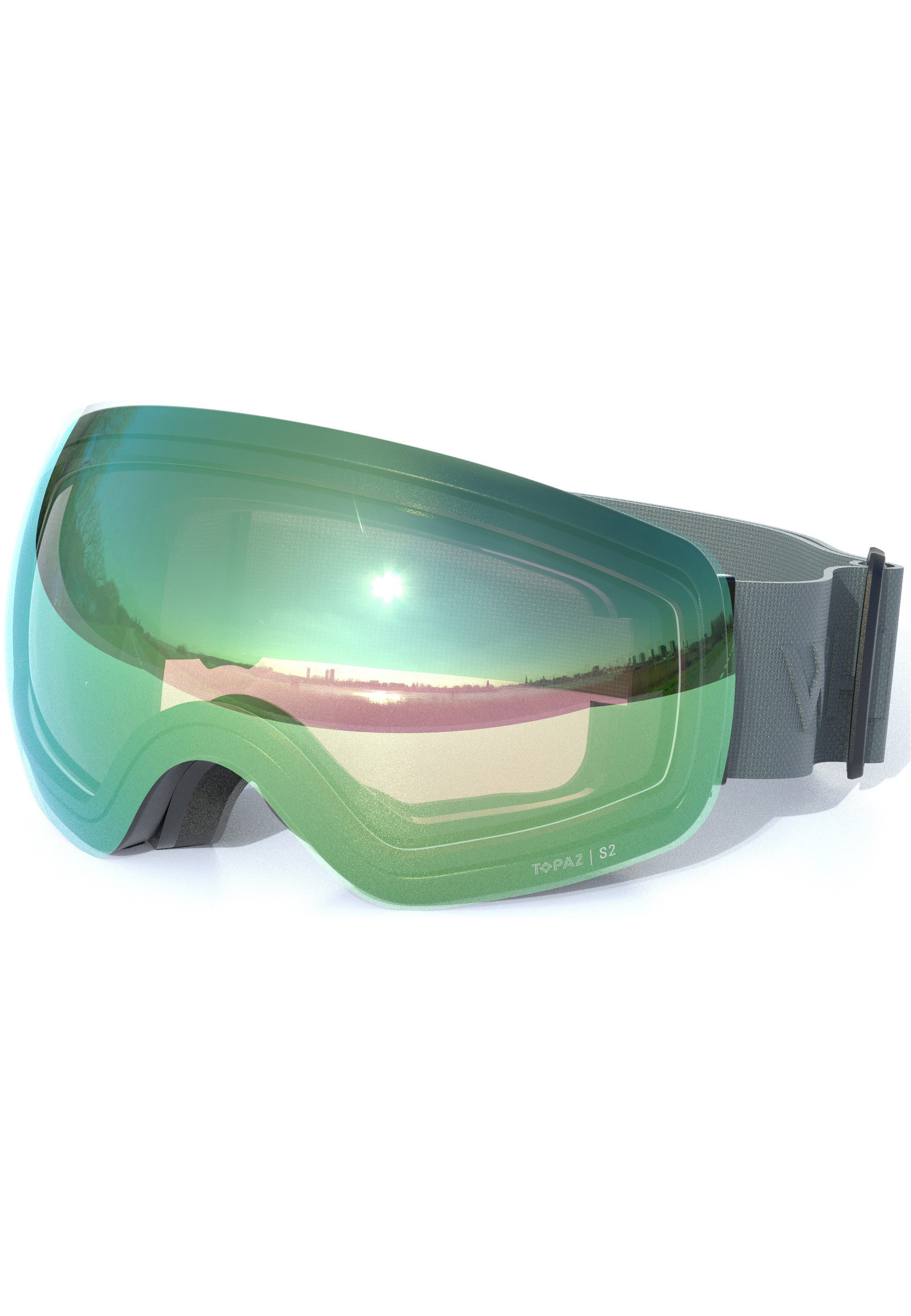 WHISTLER Skibrille Morgins Topaz III, mit UV-Schutz