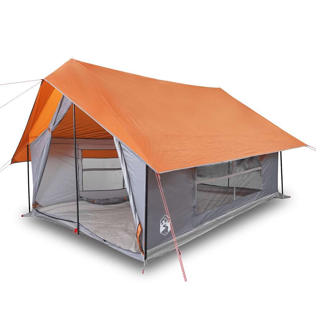 vidaXL Kuppelzelt Campingzelt 5 Personen Grau günstig online kaufen
