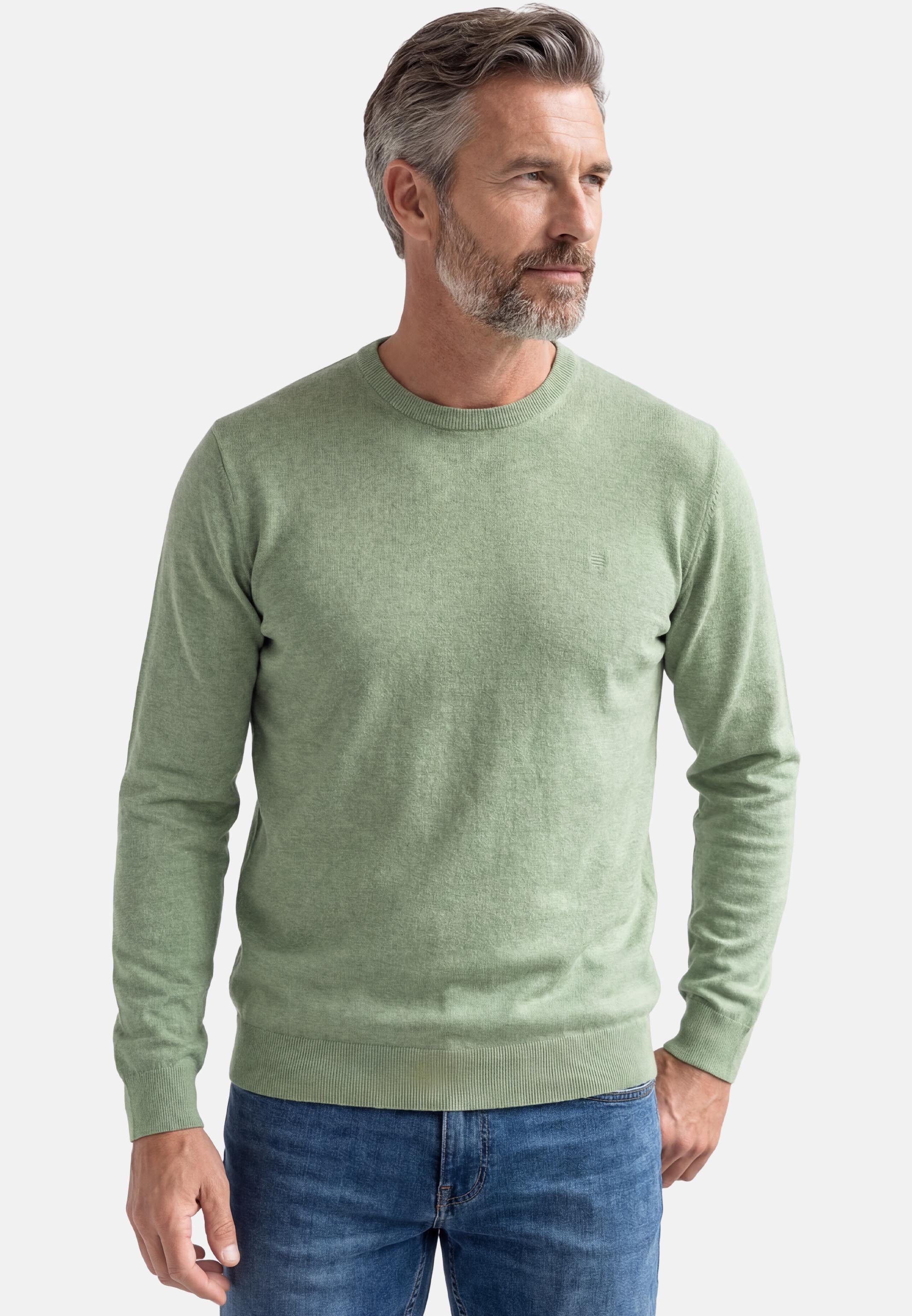 Rundhalspullover Basic