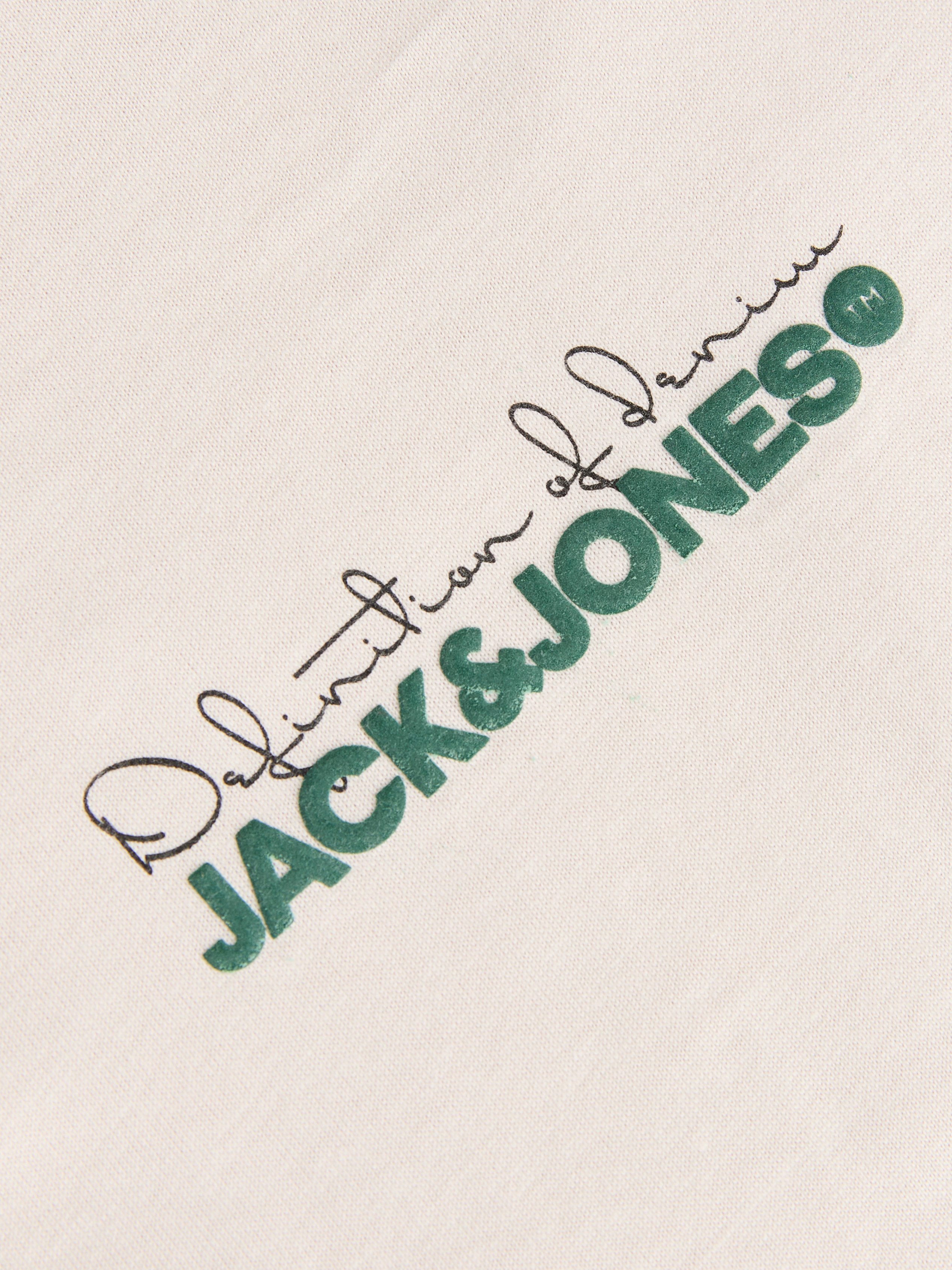 Jack & Jones T-Shirt JJKENDRICK TEE SS CREW NECK Baumwolle, regular fit – Bild 4 von 5