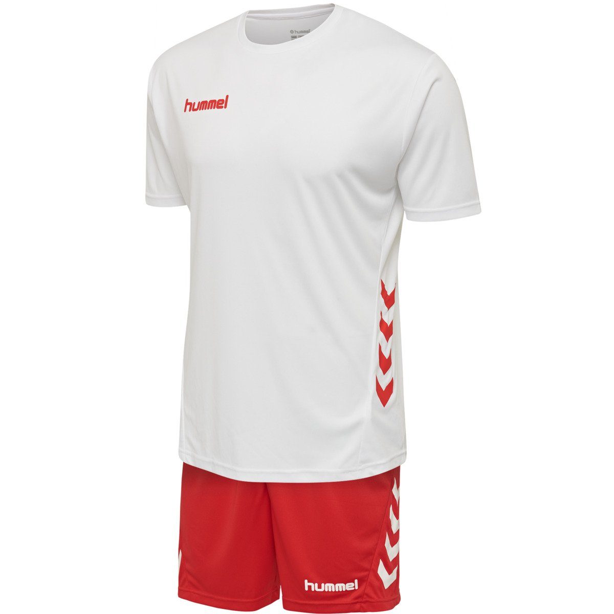 hummel T-Shirt Herren Promo Duo (Duo Trikotset 1x Set, RED 1x WHITE/TRUE Short Trikot)