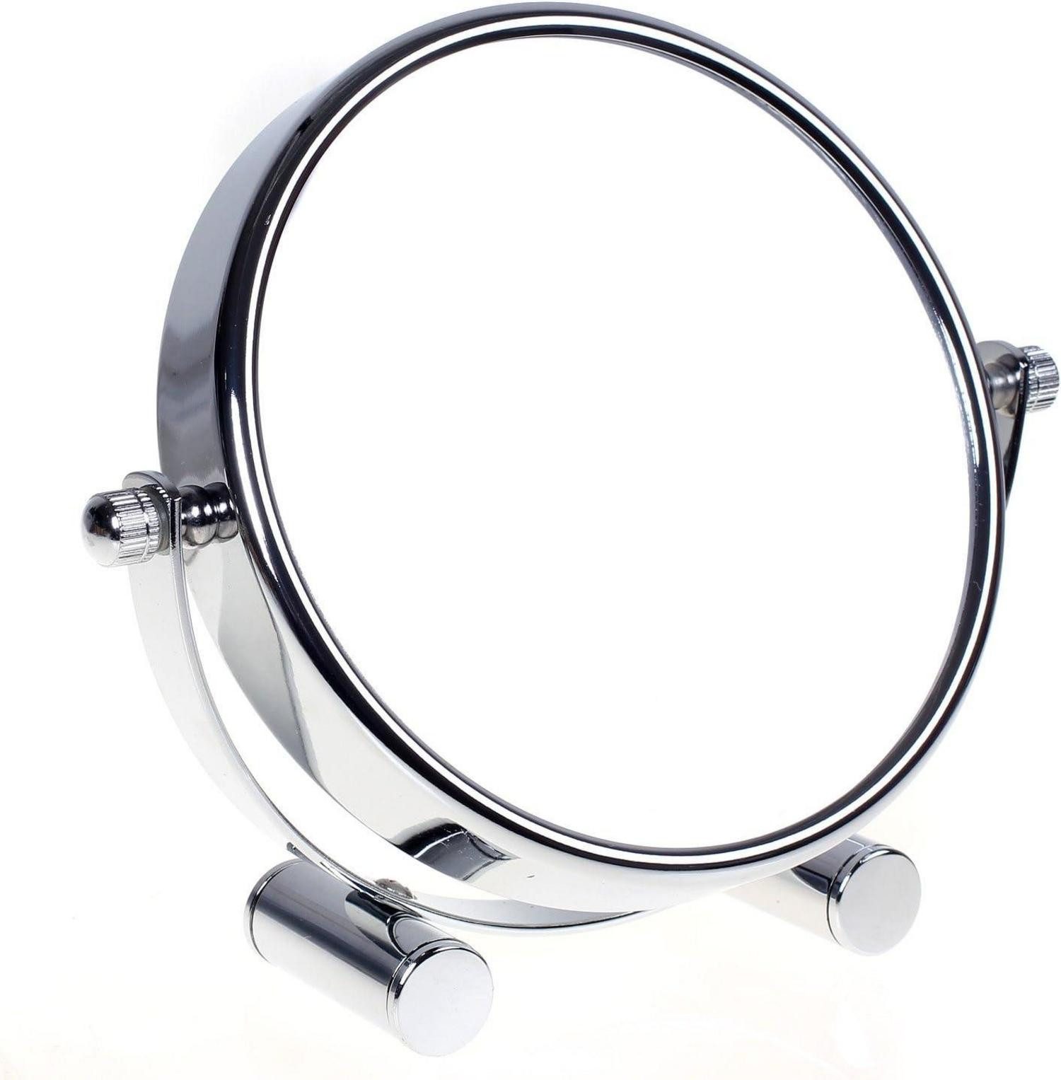 LuxusKollektion Badaccessoire-Set Kosmetikspiegel 360° drehbar Standspiegel günstig online kaufen