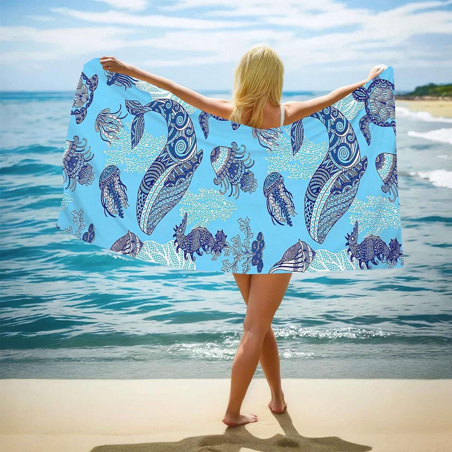 Coonoor Strandtuch Badetuch Liegetuch Strandlaken Saunatuch Handtuch 70x150 günstig online kaufen