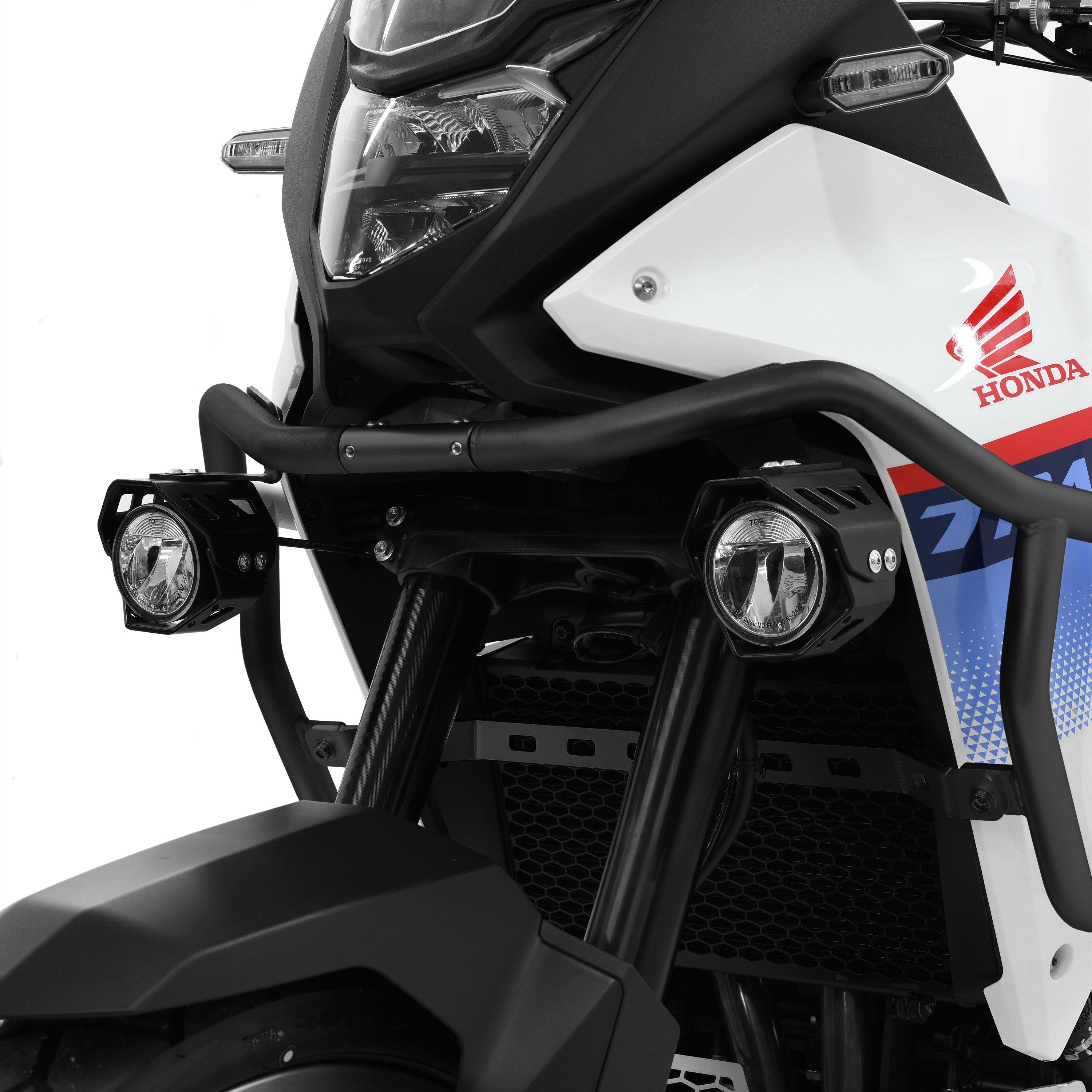 ZIEGER LED Scheinwerfer LED Zusatzscheinwerfer-Set für Abblendlicht für Honda XL 750 Transalp