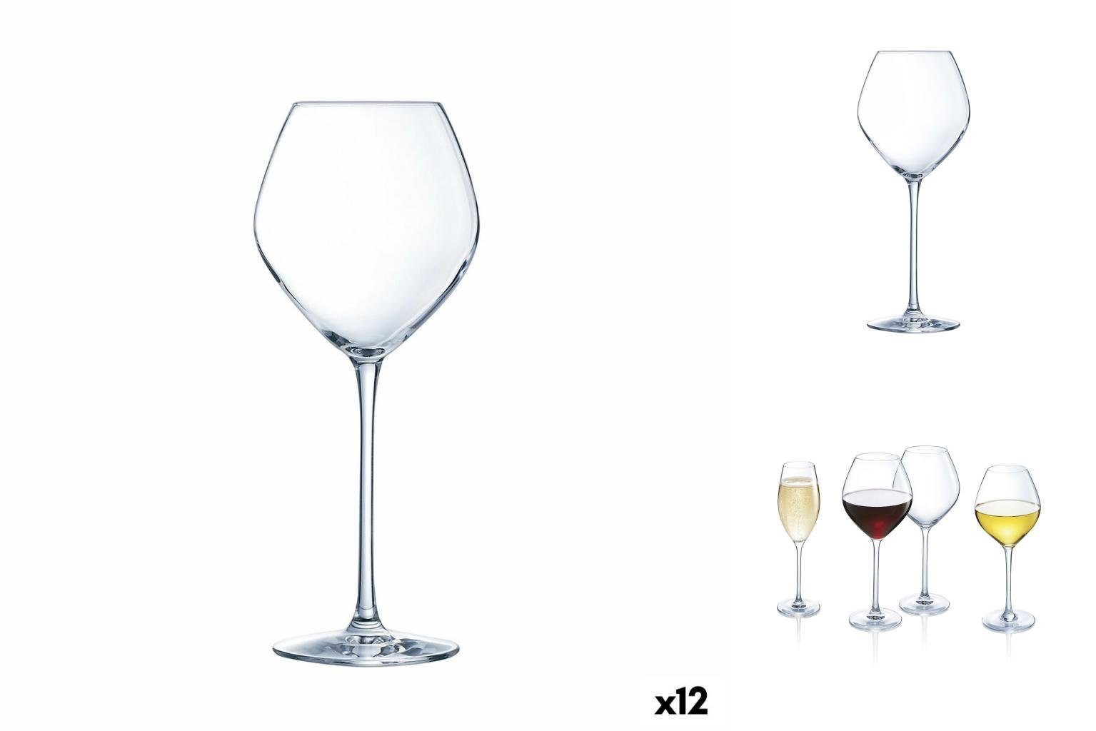 Luminarc Glas Weinglas Luminarc Grand Chais Durchsichtig Glas 350 ml 12 Stück, Glas