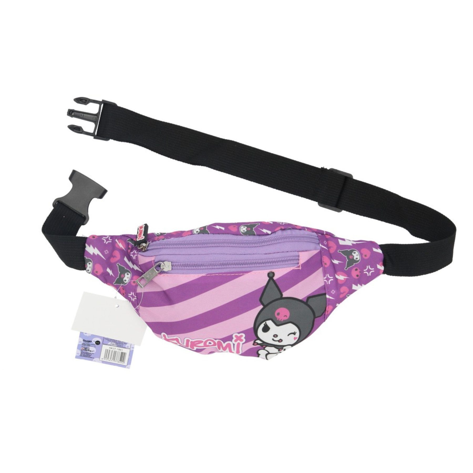 Hello Kitty Gürteltasche Kuromi Kinder Bauchtasche für Reisen & Tagesausflüge (1-tlg) – Bild 2 von 2