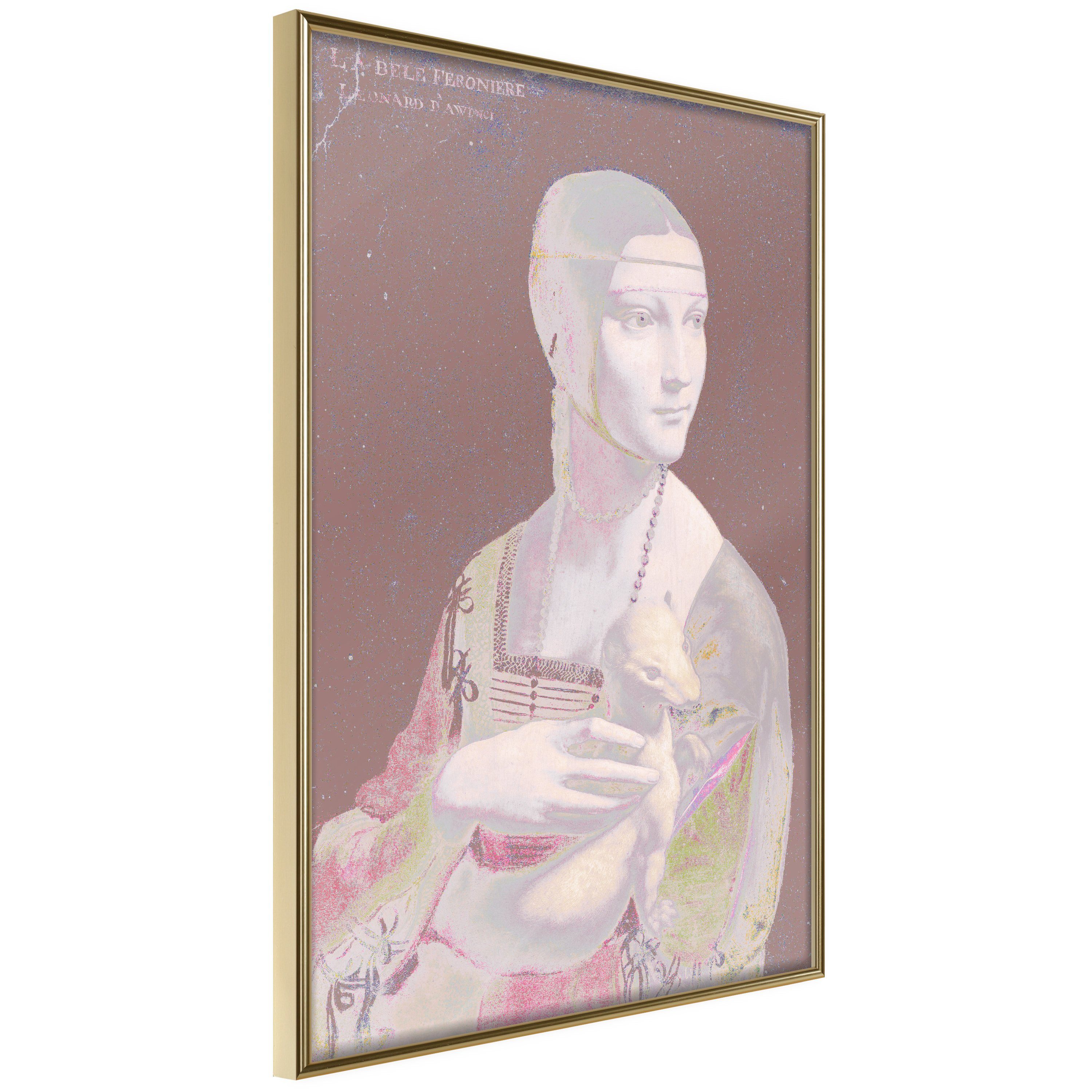Artgeist Poster Pastel Lady []