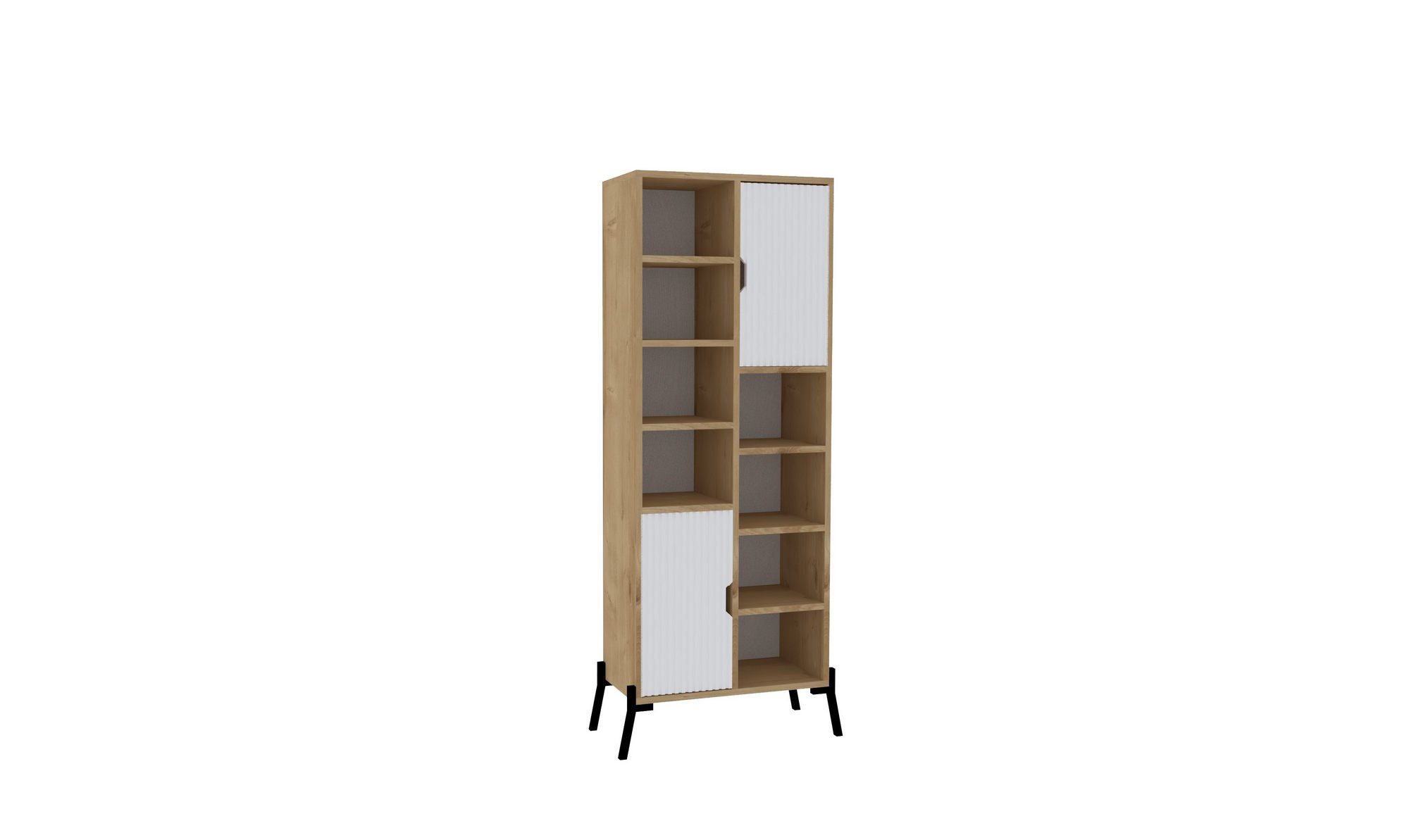 Saphireich, Bücherregale, cm Otranto Bücherregal Decor Skye 160x58,6x30 PUQ,