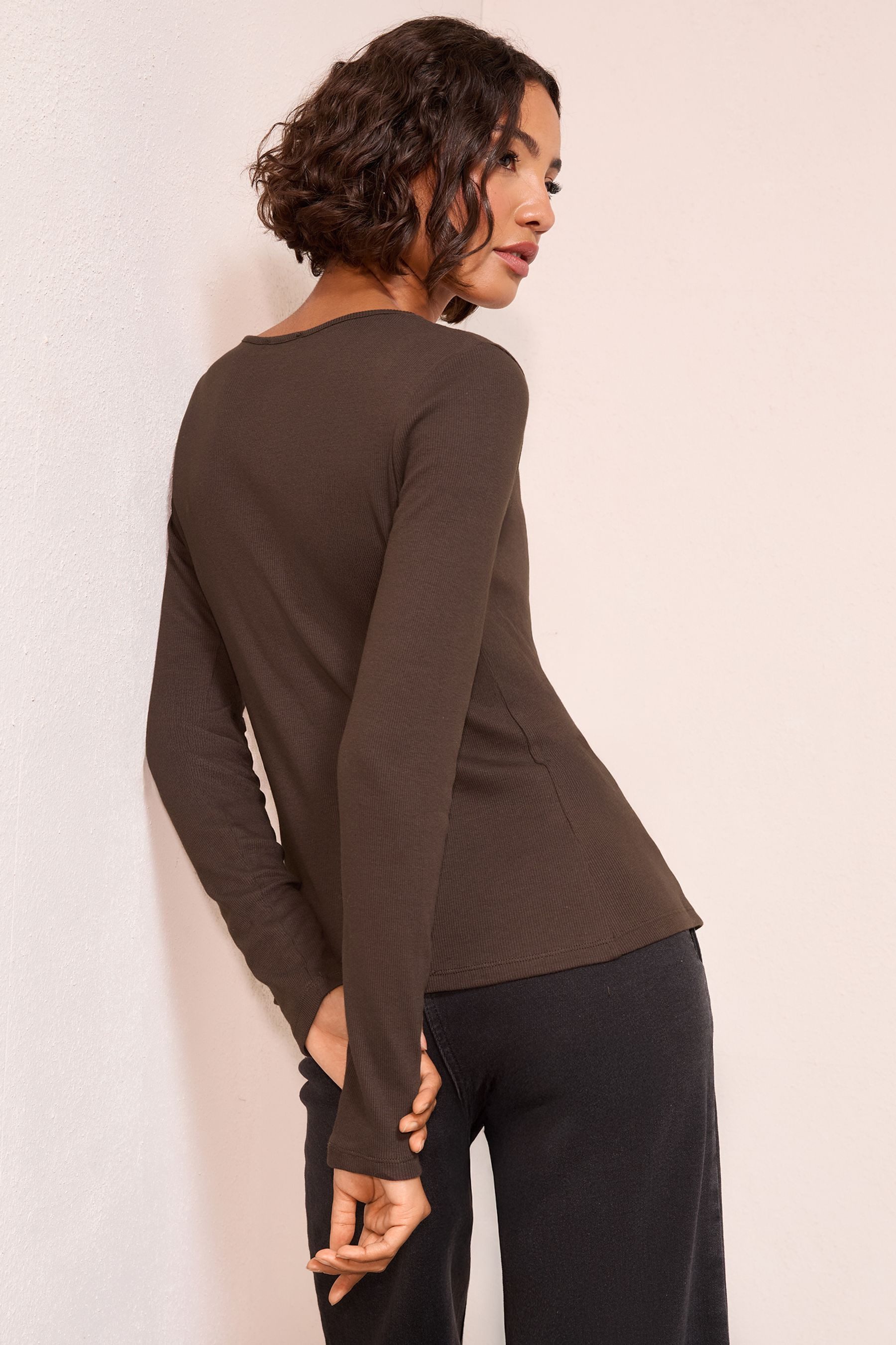 Friends Like These Langarmbluse Friends Like These Geknöpftes Top (1-tlg) günstig online kaufen