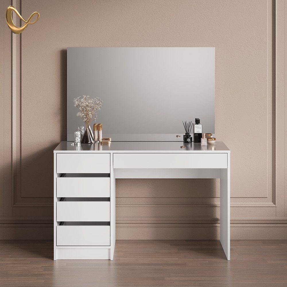 Livinity® Schminktisch Imola, Weiß, 120 cm günstig online kaufen