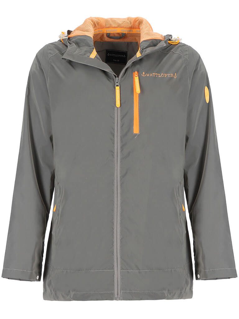 Wattlöper Funktionsjacke 51015SH Damen Jacke Reflektierend mit Kapuze - Reflektierende Outdoor-Jacke