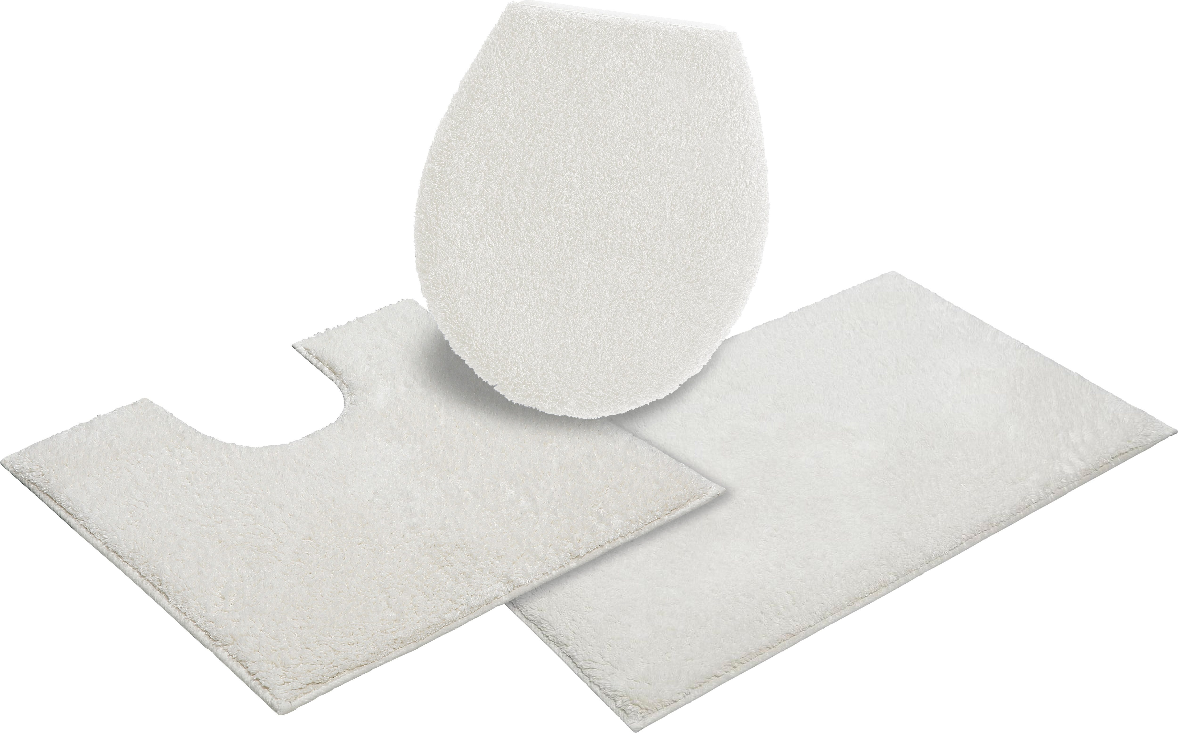 my home Badematte "Maren, Badvorleger, Badezimmer Teppich" Höhe 15 mm rutsc günstig online kaufen