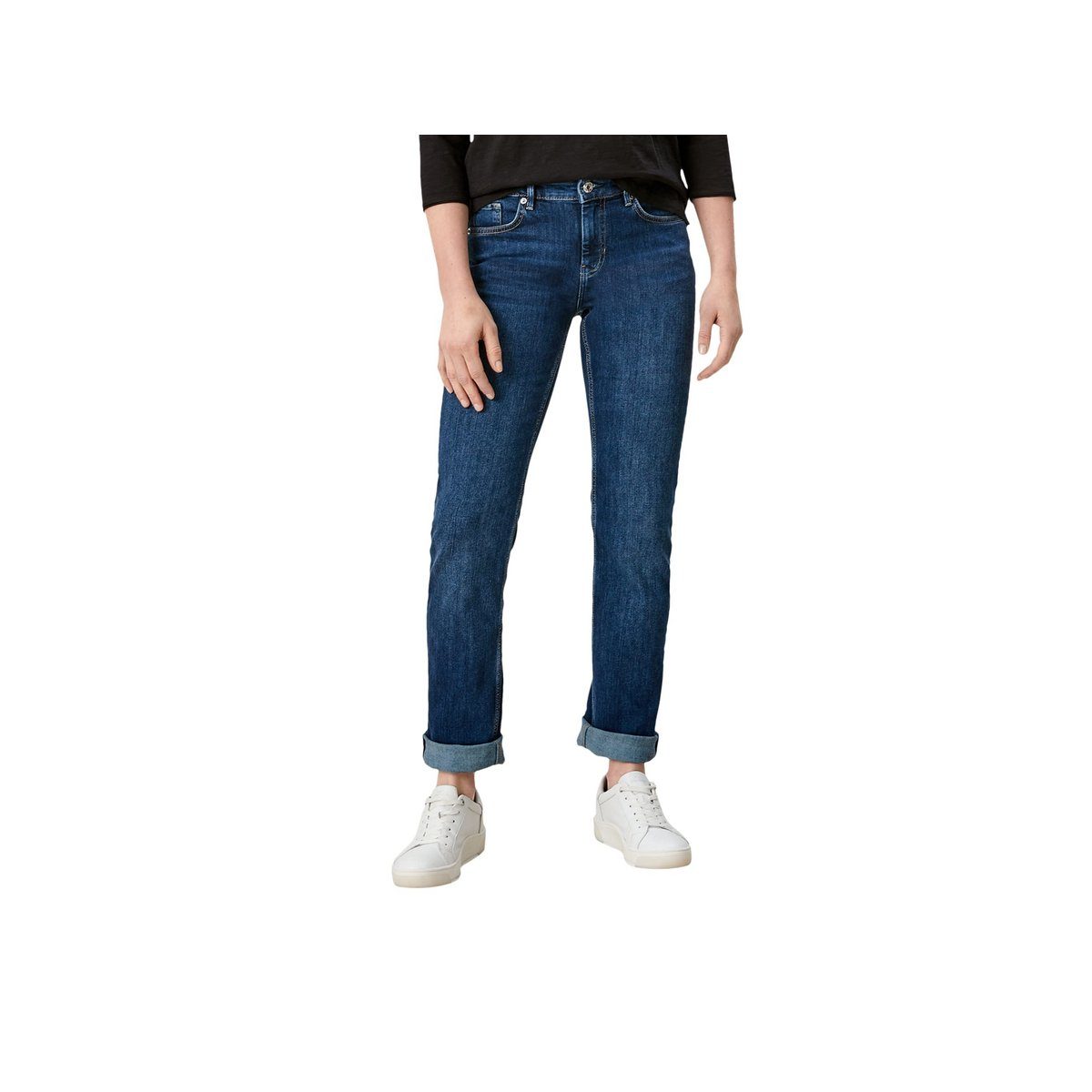 s.Oliver 5-Pocket-Jeans uni regular (1-tlg)