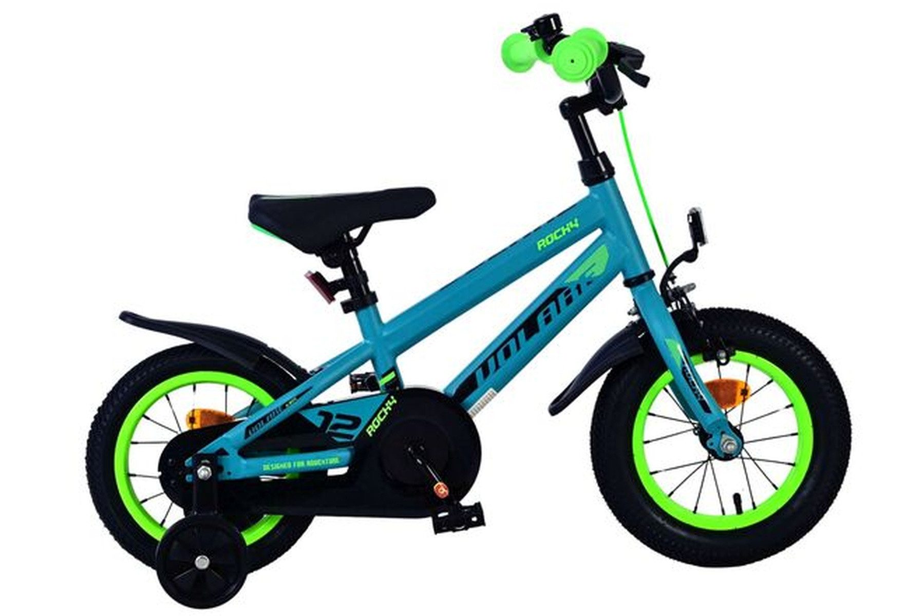 Kinderfahrrad Rocky Kinderfahrrad - Jungen - 12 Zoll - Grün