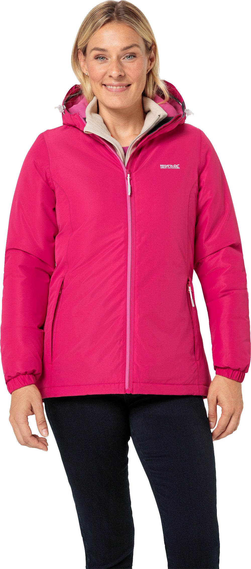 Regatta Allwetterjacke Mesh-Futter und warm wattiert mit Thermoguard – Bild 3 von 5