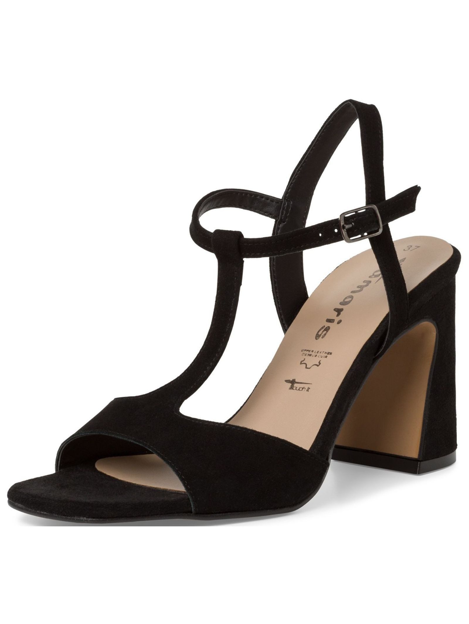 Tamaris Sandalen Leder . High-Heel-Sandalette