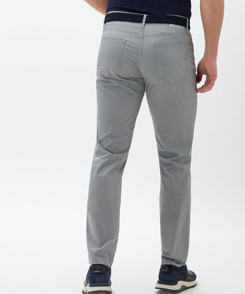 mit Brax Five-Pocket-Taschen 5-Pocket-Jeans silver Cadiz U