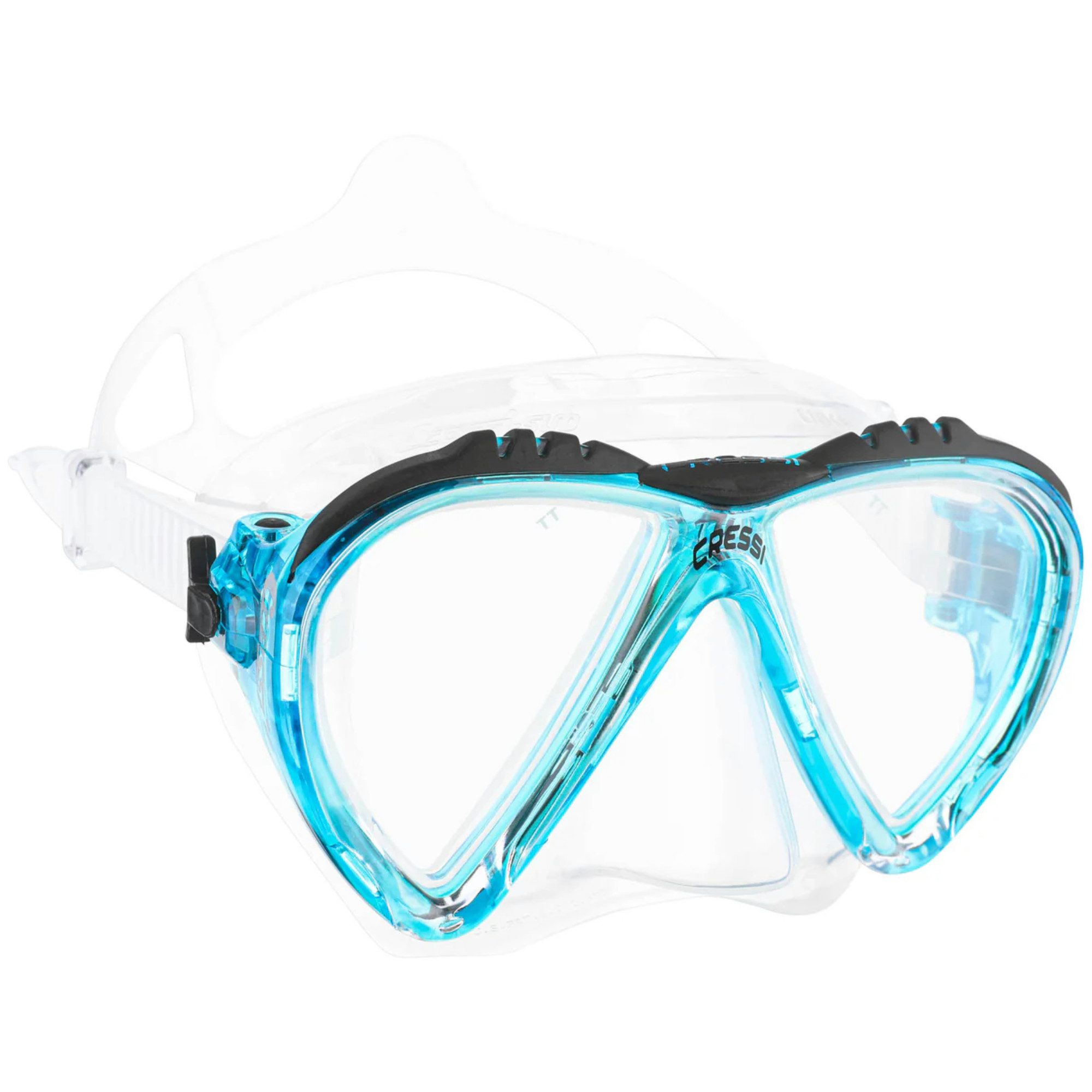 Cressi Tauchermaske Lince Maske - Clear/Aquamarine