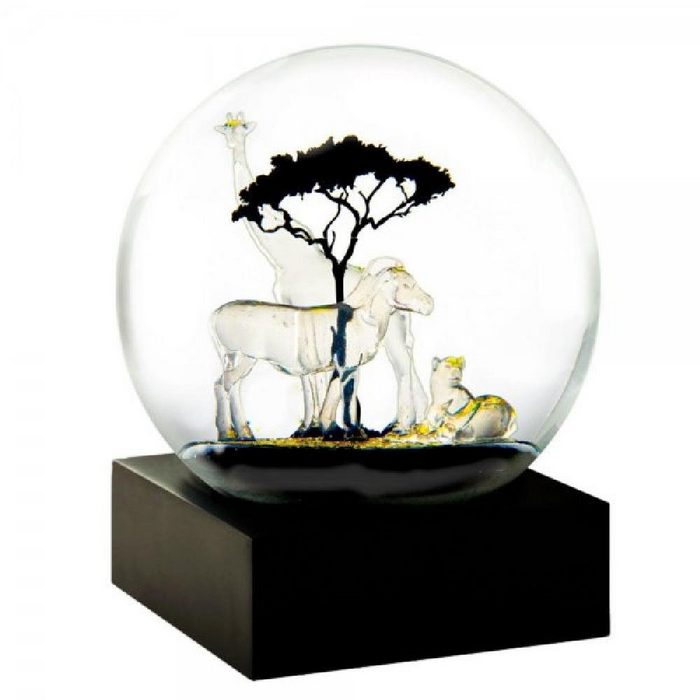 Cool Snow Globes Skulptur Schneekugel Crystal Safari