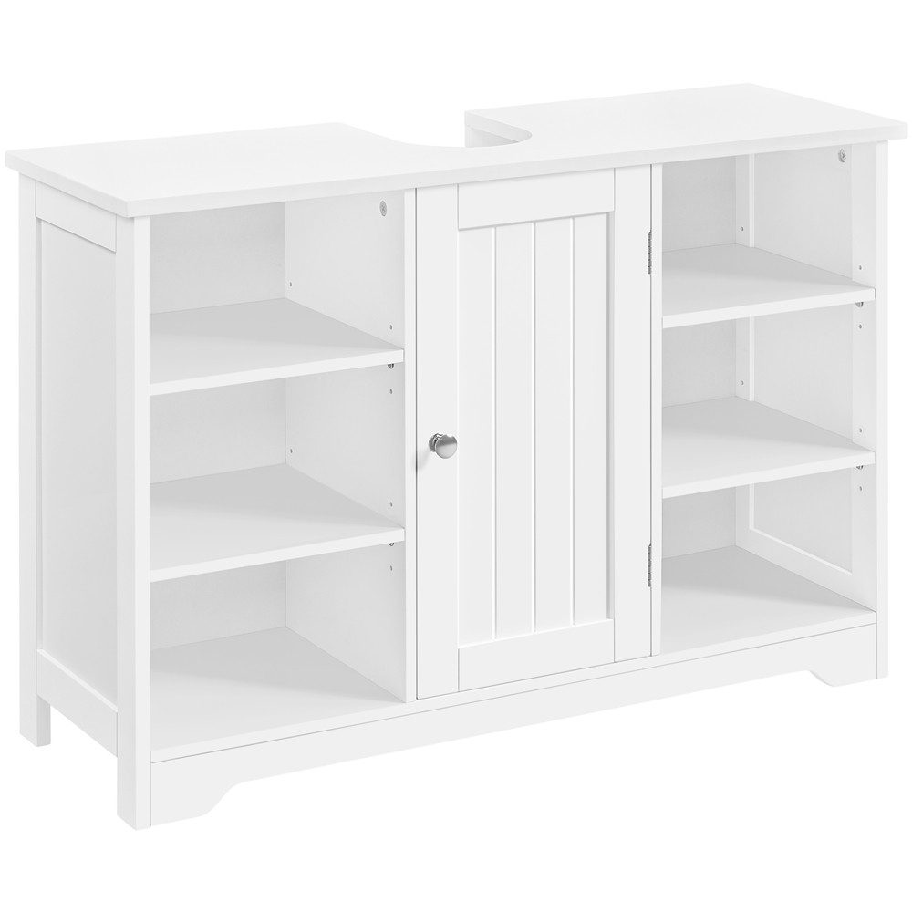 Yaheetech Waschbeckenschrank Badezimmerschrank Unterschrank mit offenen Abl günstig online kaufen