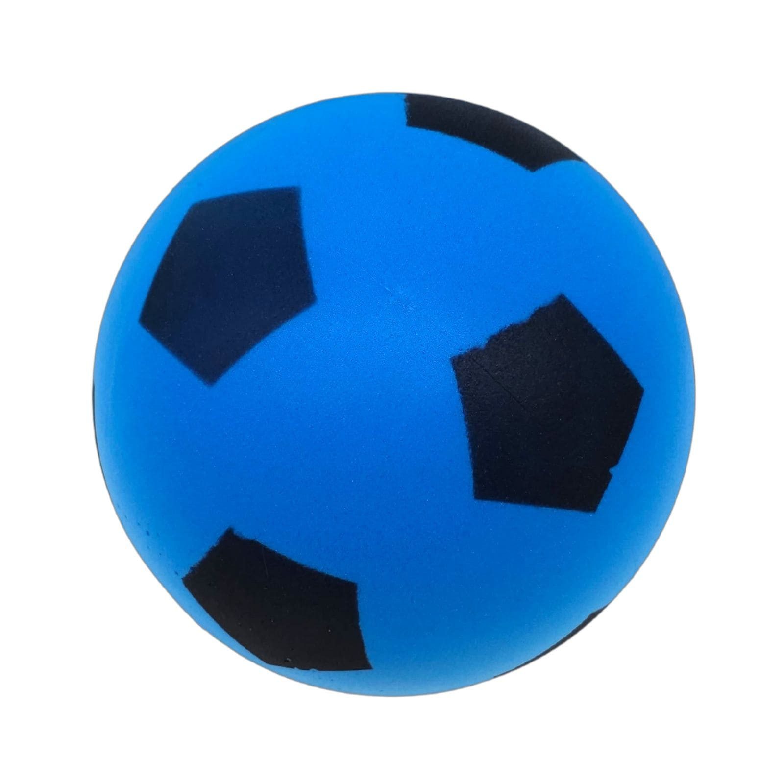 Softball Schaumstoff-Ball blau Ø 20 cm, weicher Soft-Fußball für Kinder