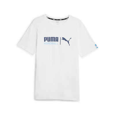 PUMA Kurzarmshirt PUMA Handball Tee PUMA BLACK-RUN PRT