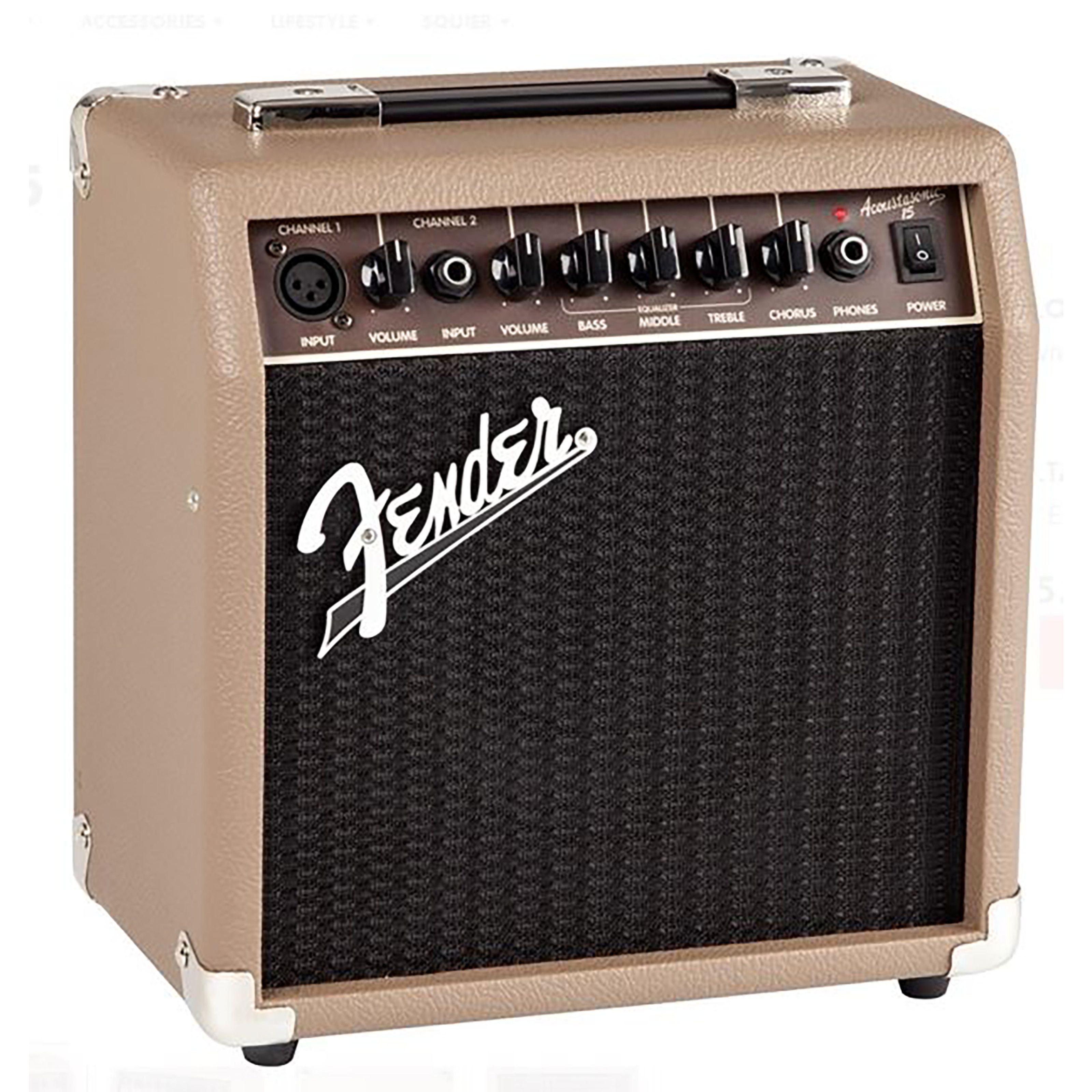 Fender Verstärker (Acoustasonic 15 - Akustikgitarren Verstärker)