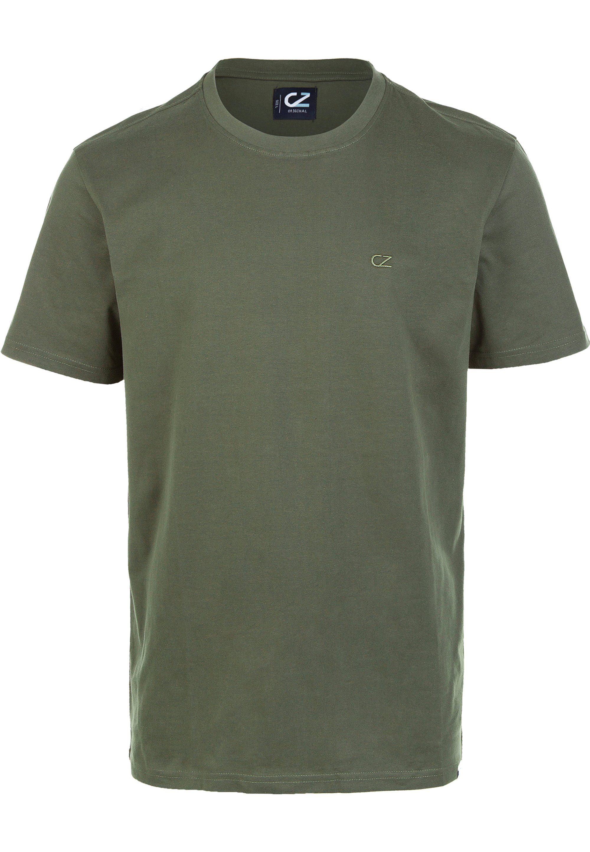 CRUZ aus reiner T-Shirt Baumwolle grün Highmore