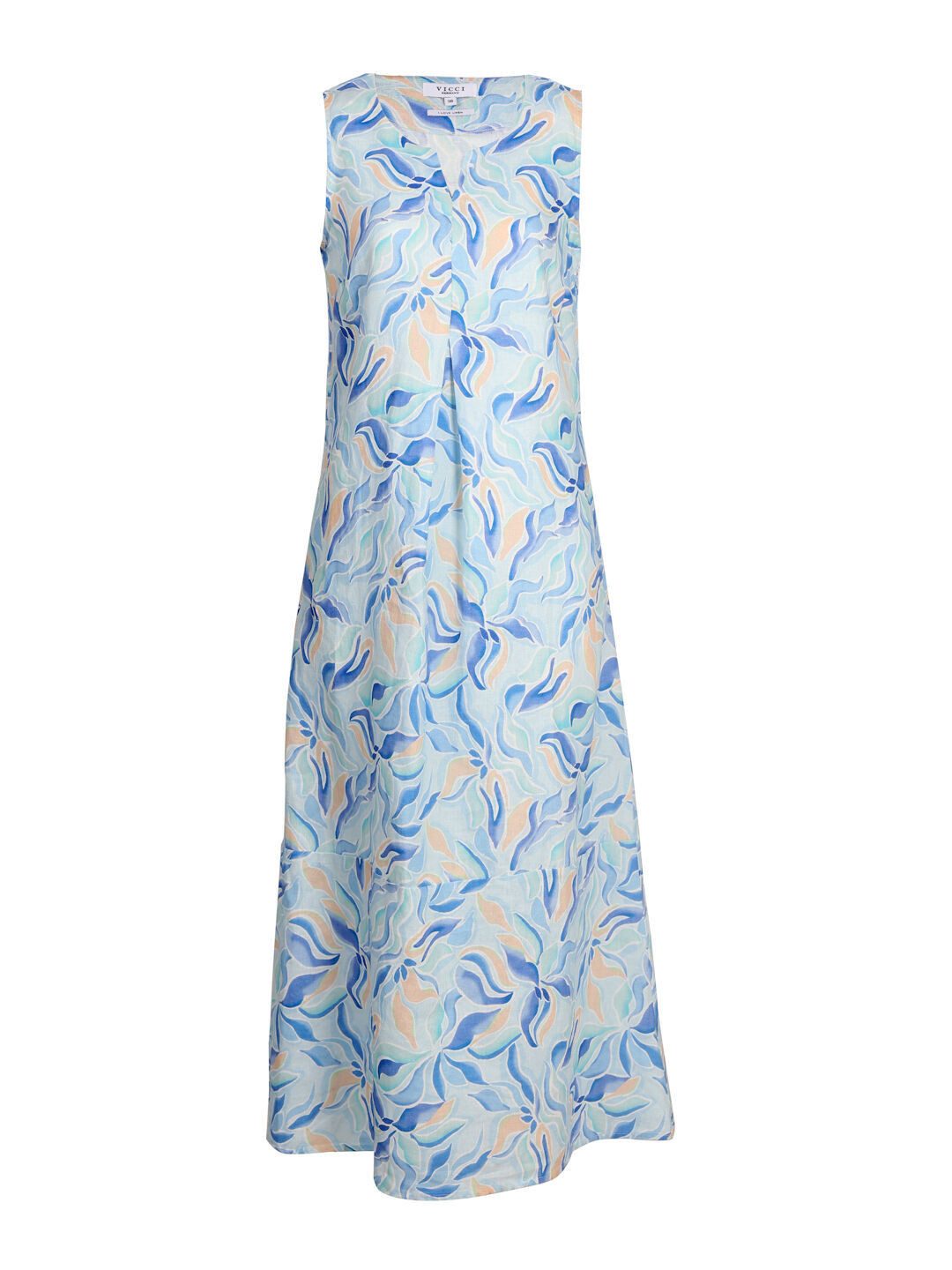 VICCI Germany A-Linien-Kleid (1-tlg) mit V-Ausschnitt günstig online kaufen