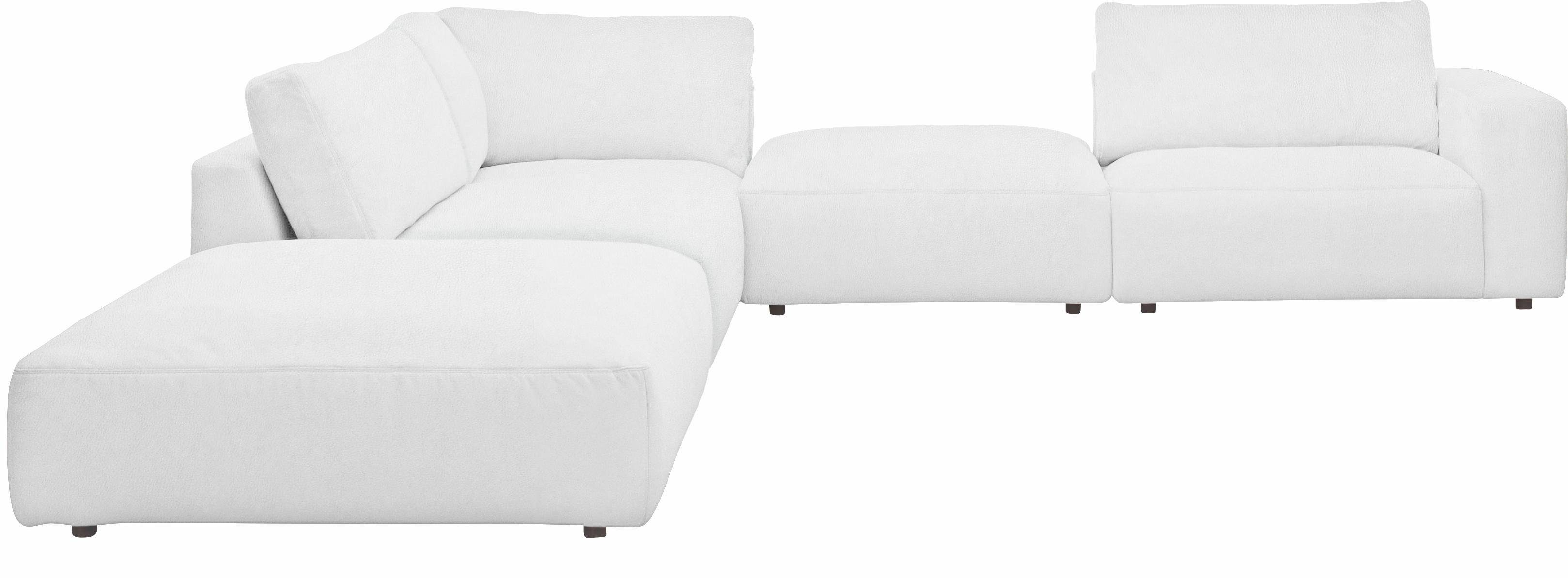 Musterring Ecksofa LUCIA L-Form, in vielen Qualitäten und 4 verschieden Nähten