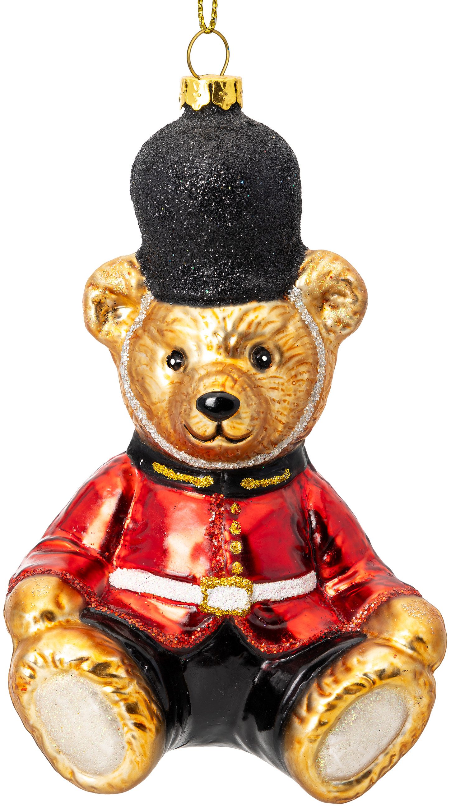 SIKORA Christbaumschmuck Grenadier Bär besondere Weihnachtskugel Glas Anhän günstig online kaufen
