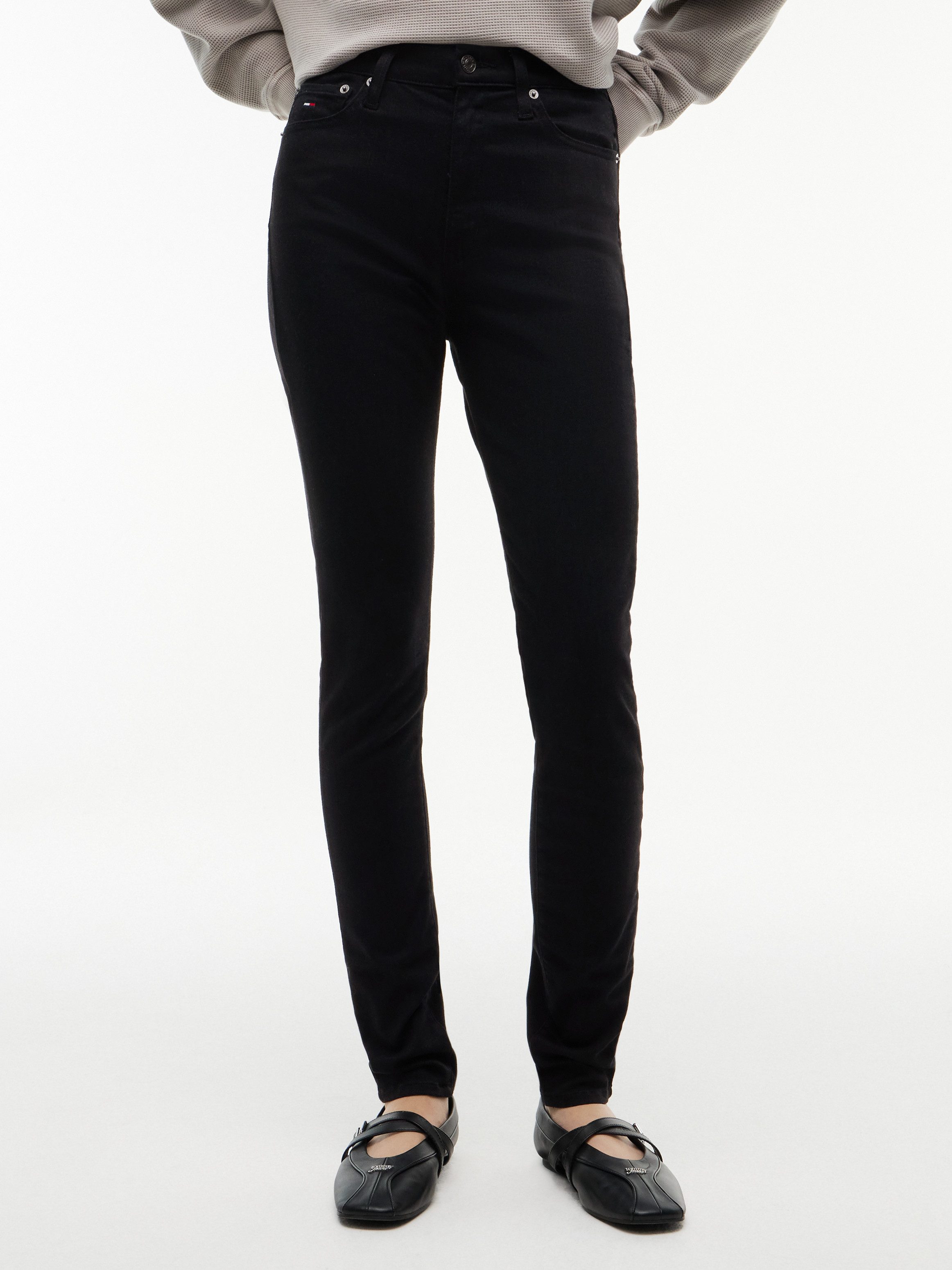 Tommy Jeans Skinny-fit-Jeans Sylvia High Rise Skinny Eng anliegende Denim Jeans mit hoher Leibhöhe