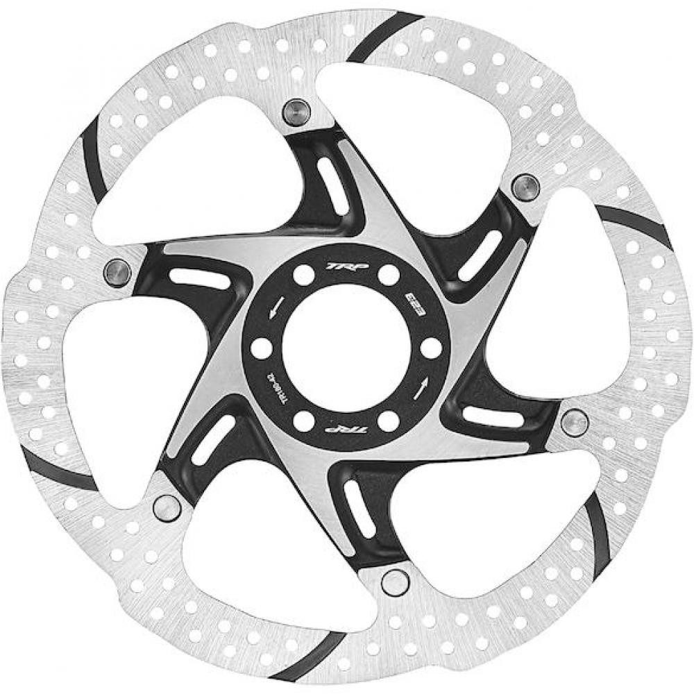 TRP Bremsscheibe TRP Bremsscheibe TR-42 6-Loch 2,3 x 180 mm Silber/schwarz - starke Bre