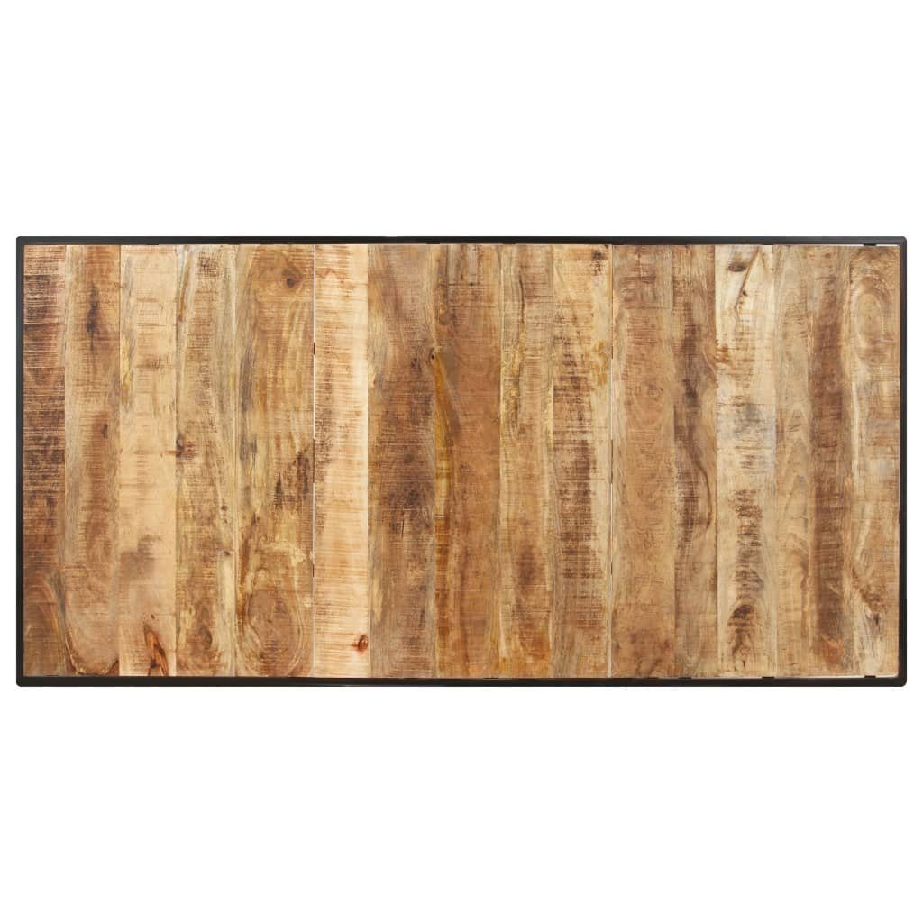 vidaXL Esstisch Esstisch 180 cm (1-St) Raues Mangoholz