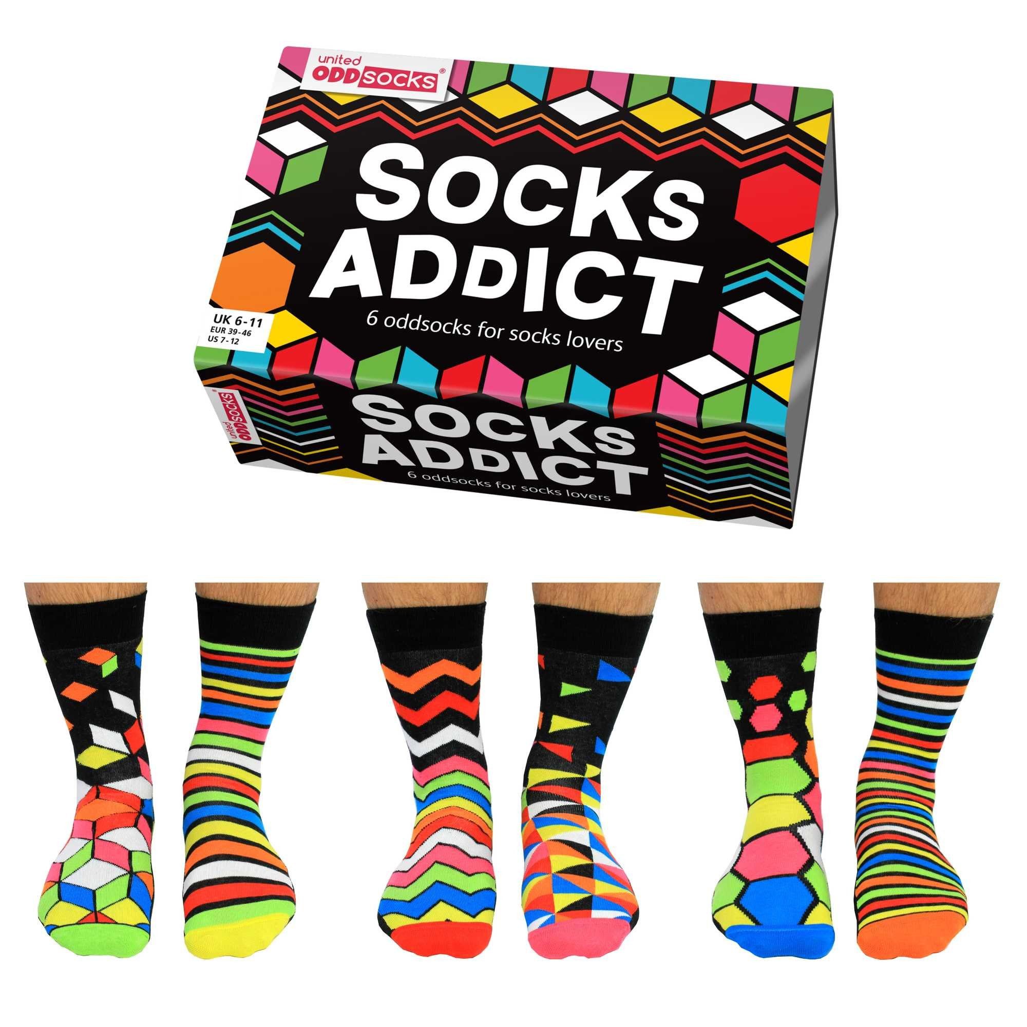 United Oddsocks Freizeitsocken Stress Heads Oddsocks günstig online kaufen