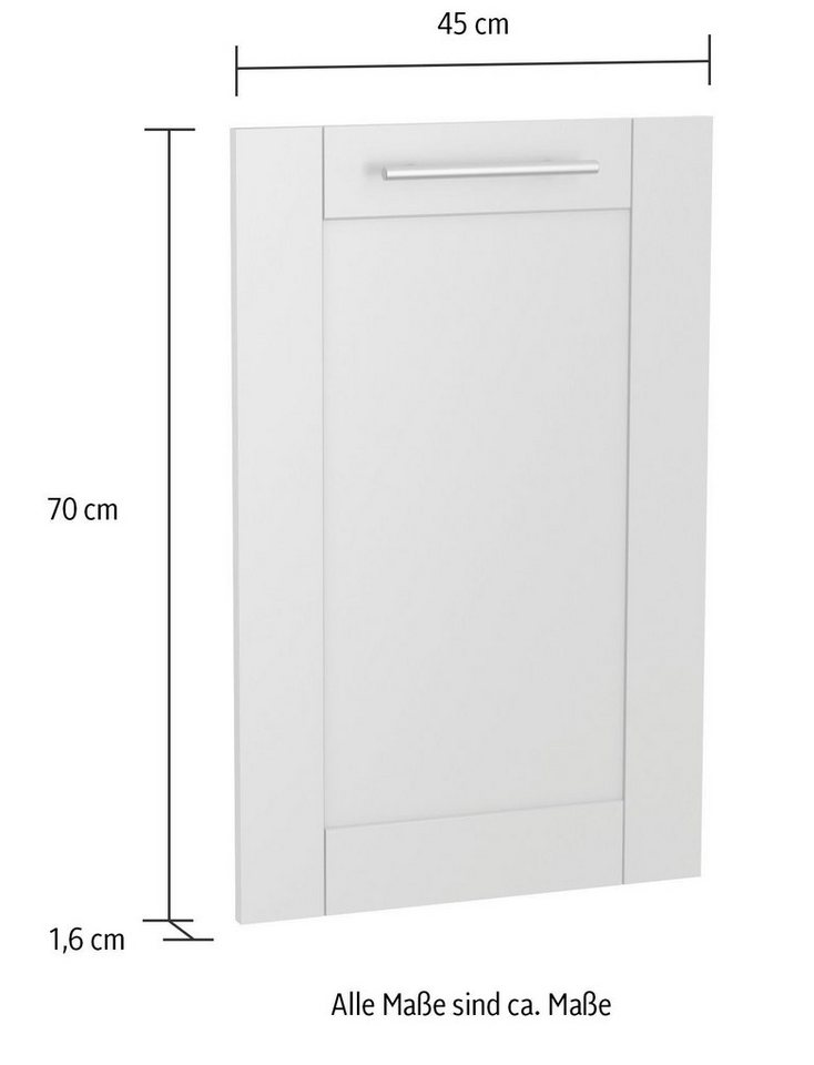 OPTIFIT Frontblende Ahus, Breite 45 cm