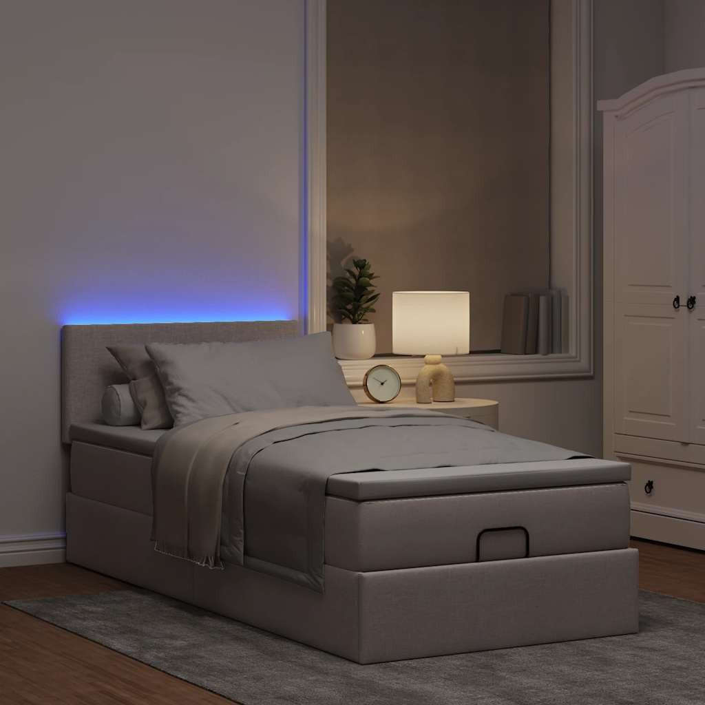 vidaXL Bett Ottoman-Bett mit Matratze & günstig online kaufen