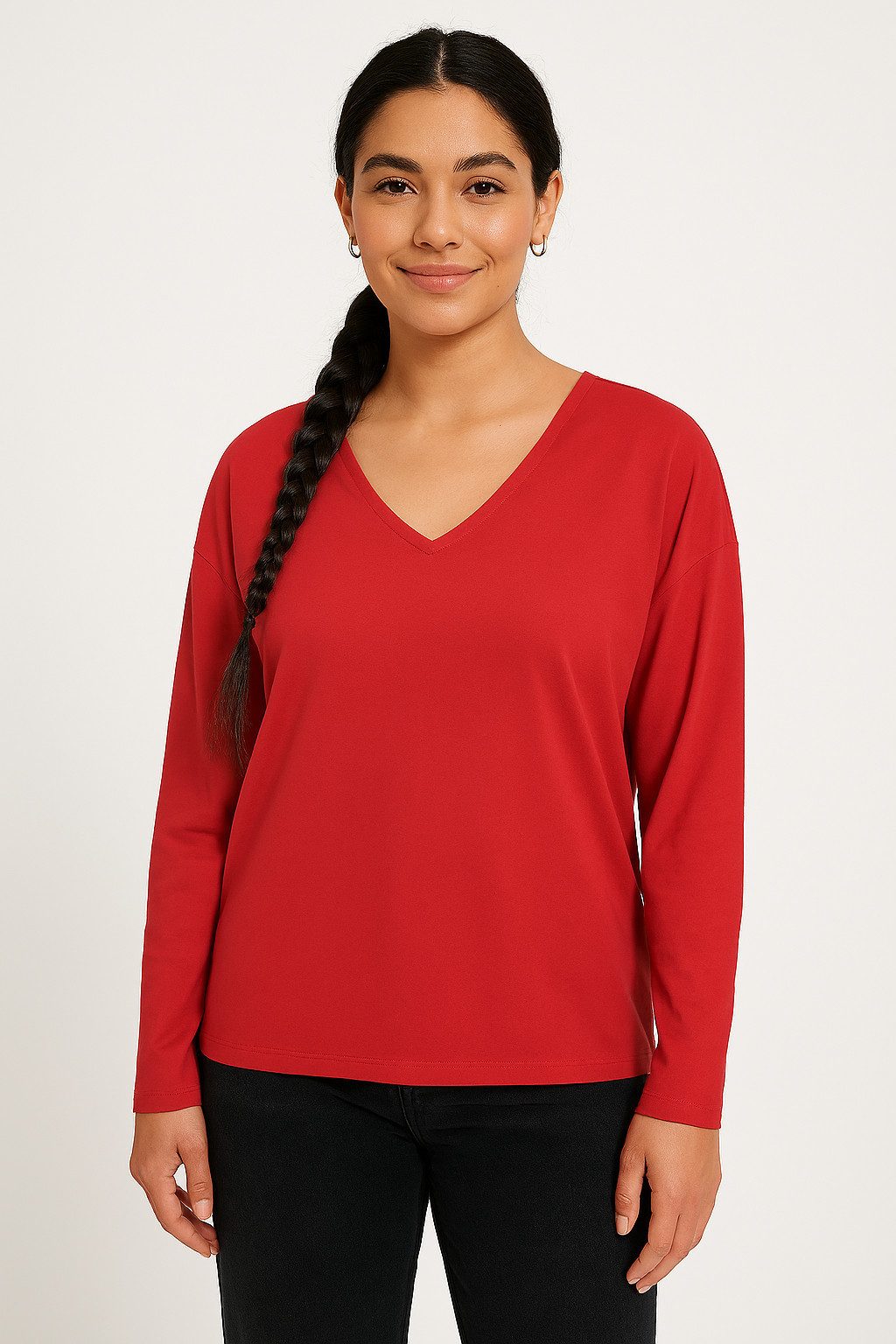 ONLY Strickpullover ONLAMALIO LIFE LS V-NECK günstig online kaufen